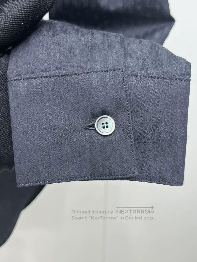Dior Dior Size37 Dark flower logo shirt Size US XXS / EU 40 - 3 Thumbnail