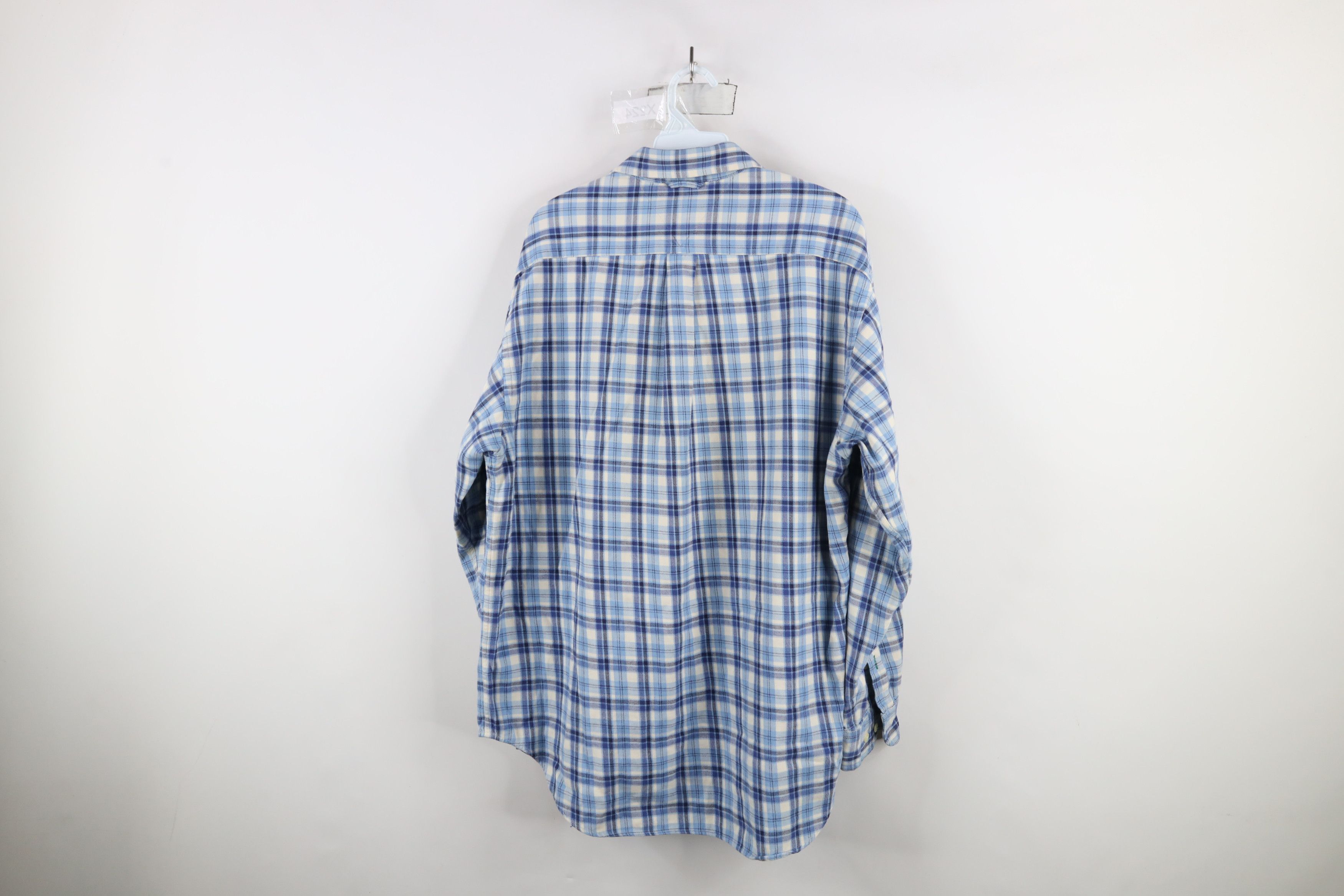 Tommy Hilfiger × Vintage Vintage 90s Tommy Hilfiger Collared Button Shirt Plaid Size US M / EU 48-50 / 2 - 11 Thumbnail