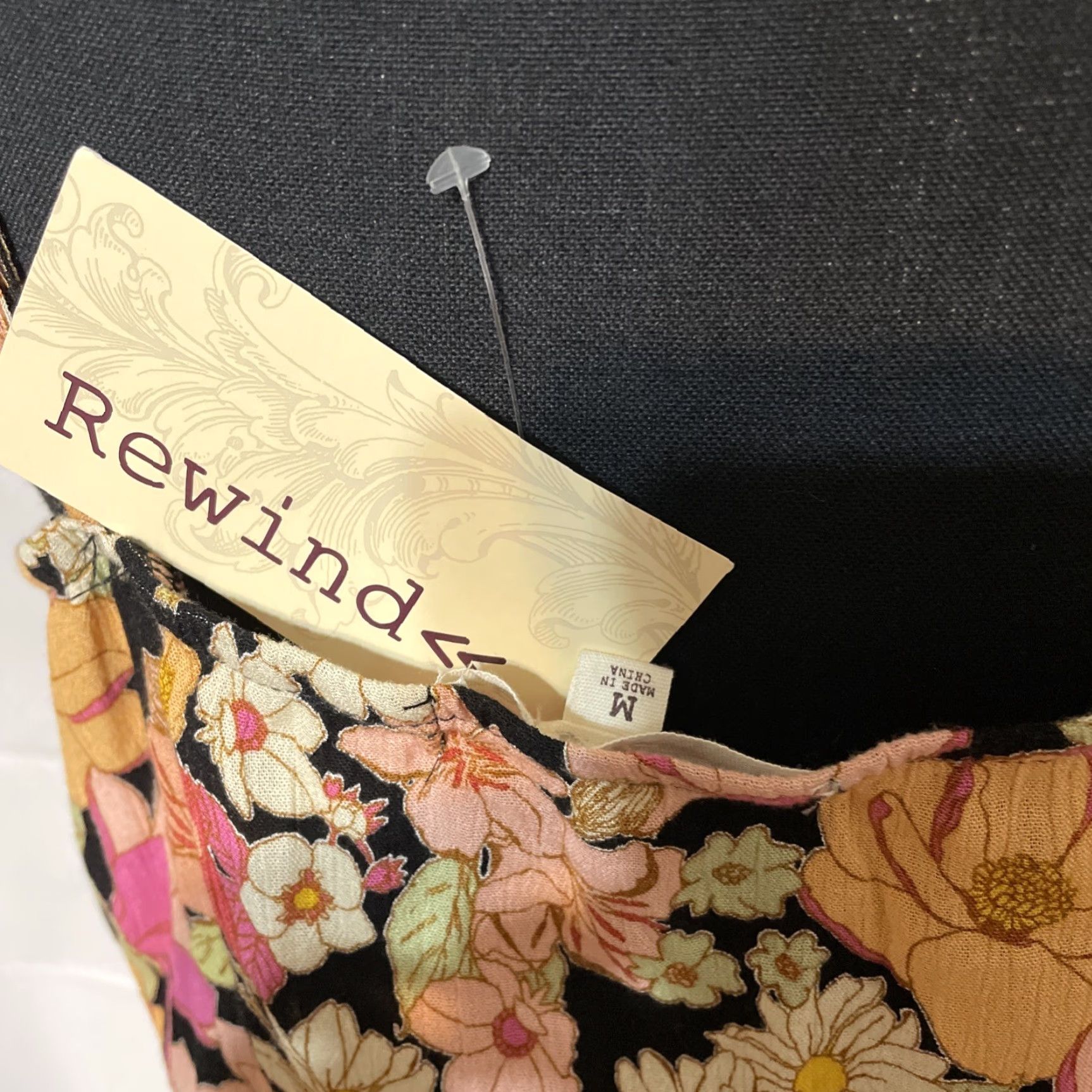 Vintage VINTAGE Rewind Maxi Dress Women Medium Floral Flower Pattern NWT Long Flowing 90s Size M / US 6-8 / IT 42-44 - 4 Thumbnail