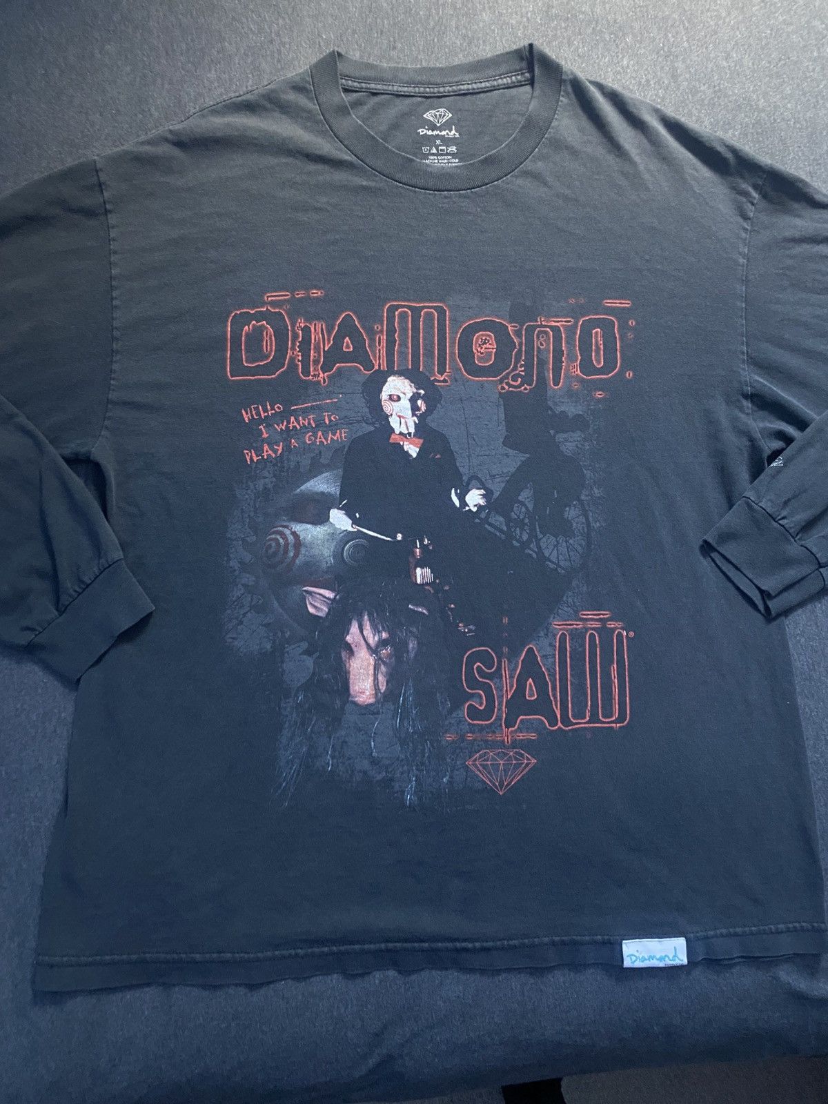 Diamond Supply Co. SAW x Diamond Collab Longsleeve XL (2020) Size US XL / EU 56 / 4 - 3 Thumbnail