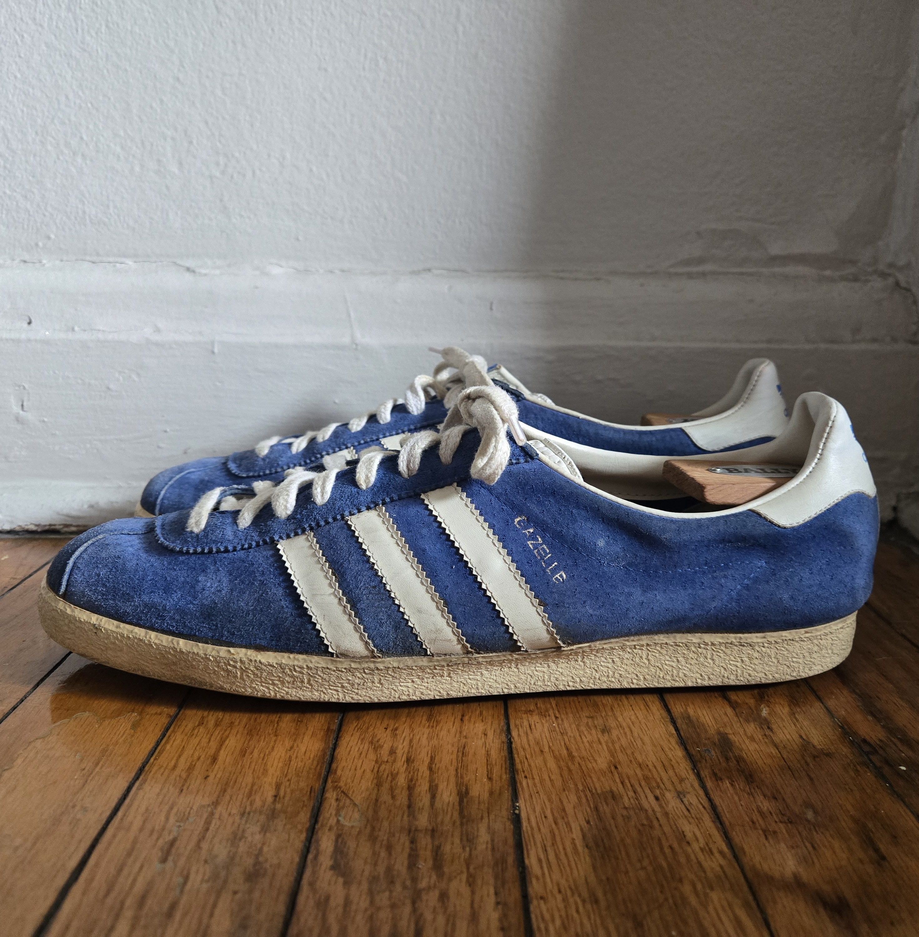 Adidas Vtg Adidas 1975 Gazelles 14US Made in Yugoslavia Size US 14 / EU 47 - 2 Thumbnail