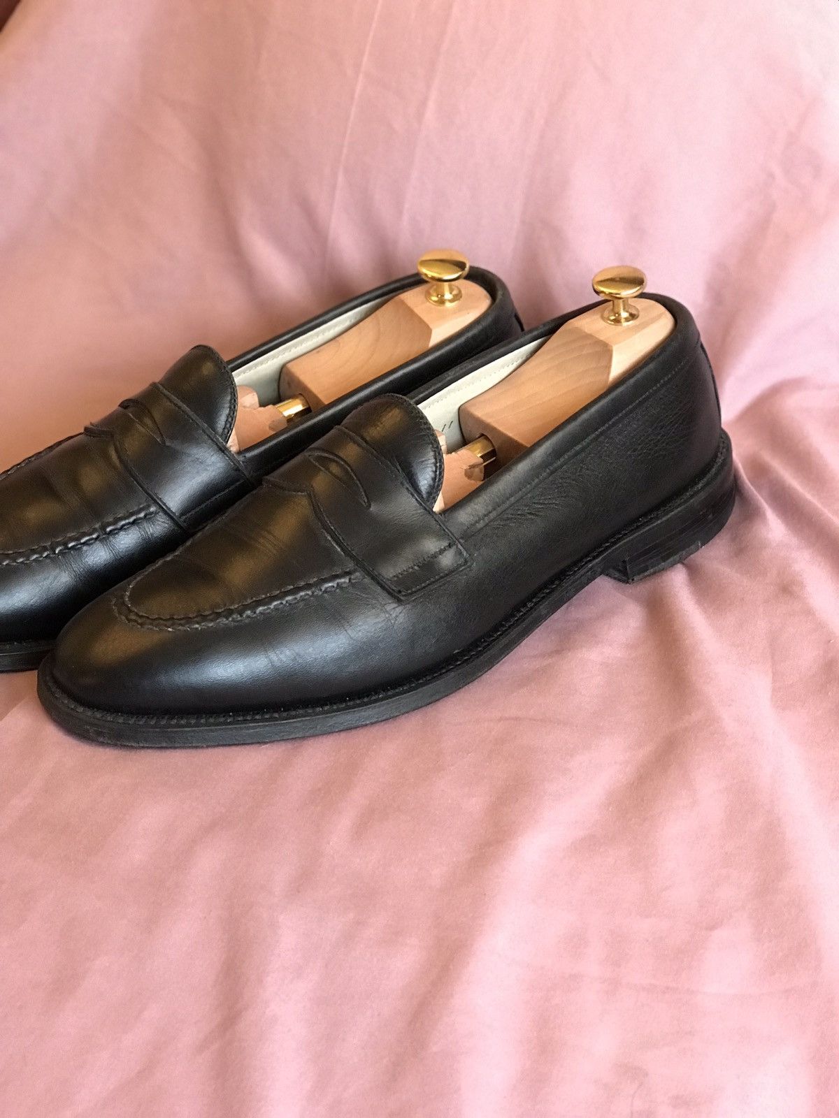 Brooks Brothers MADE IN USA BROOKS BROTHERS PENNY LOAFERS Size US 10 / EU 43 - 2 Thumbnail