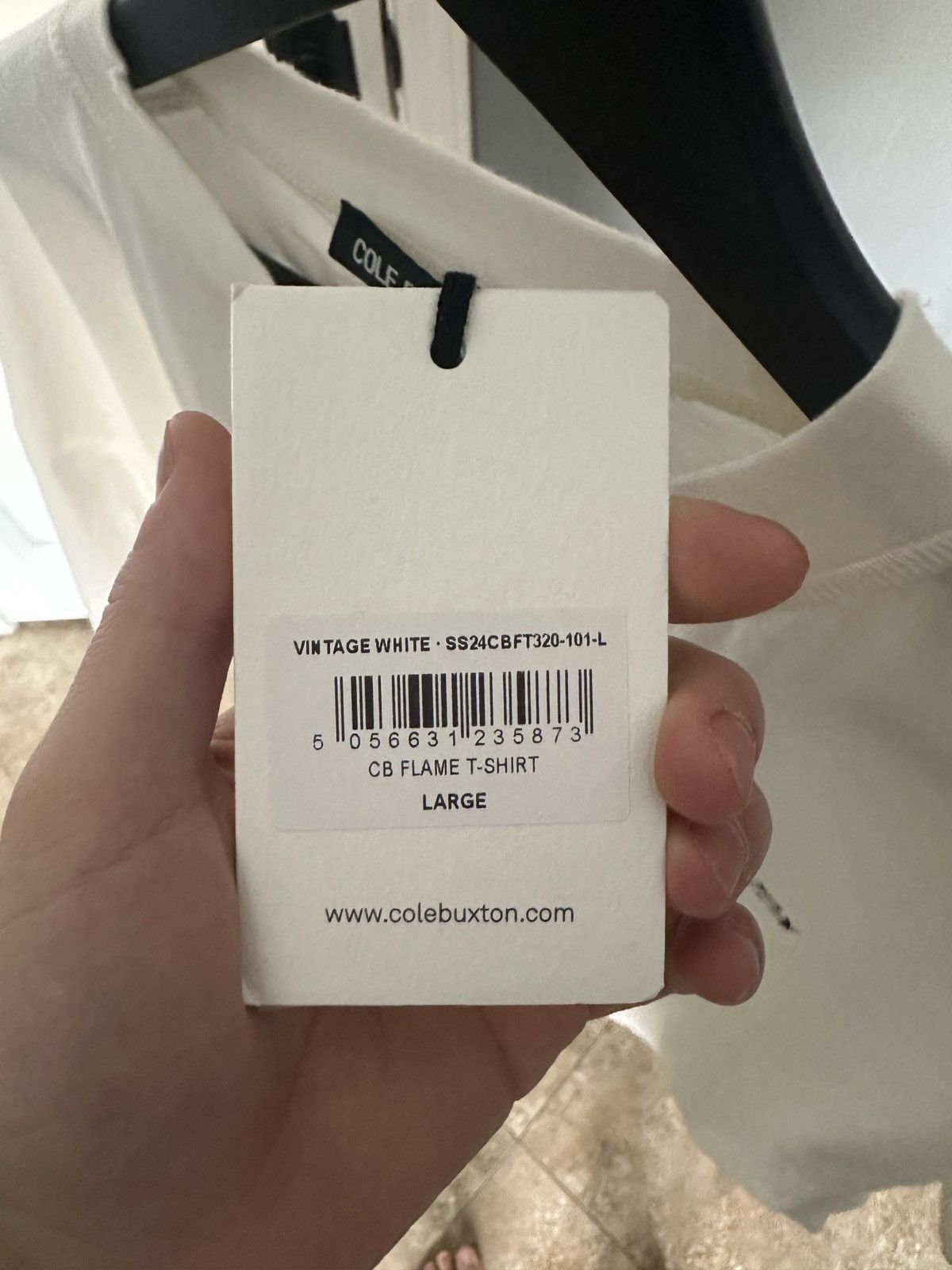 Cole Buxton Cole Buxton Flame Tee Size US L / EU 52-54 / 3 - 3 Thumbnail