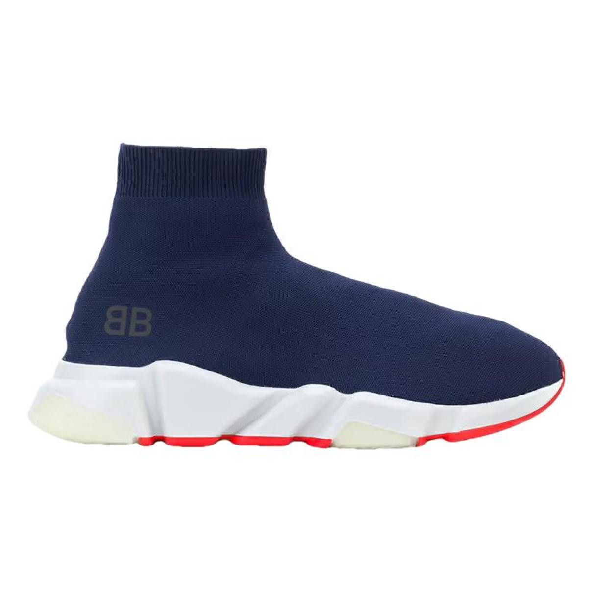 Balenciaga Balenciaga Speed Sock Grey BB Logo High Top Sneaker 44 11 Size US 11 / EU 44 - 1 Thumbnail