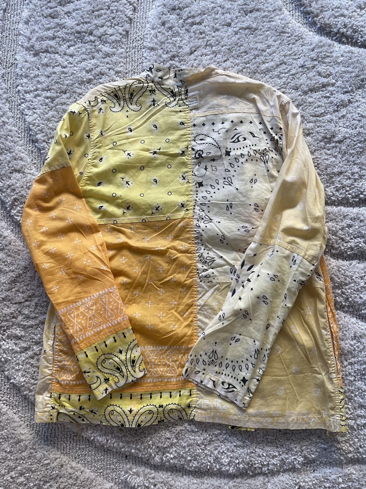 Kapital Kountry Kapital Kountry Yellow Bandana Shirt Kimono size 2 / S/M Size US S / EU 44-46 / 1 - 2 Thumbnail