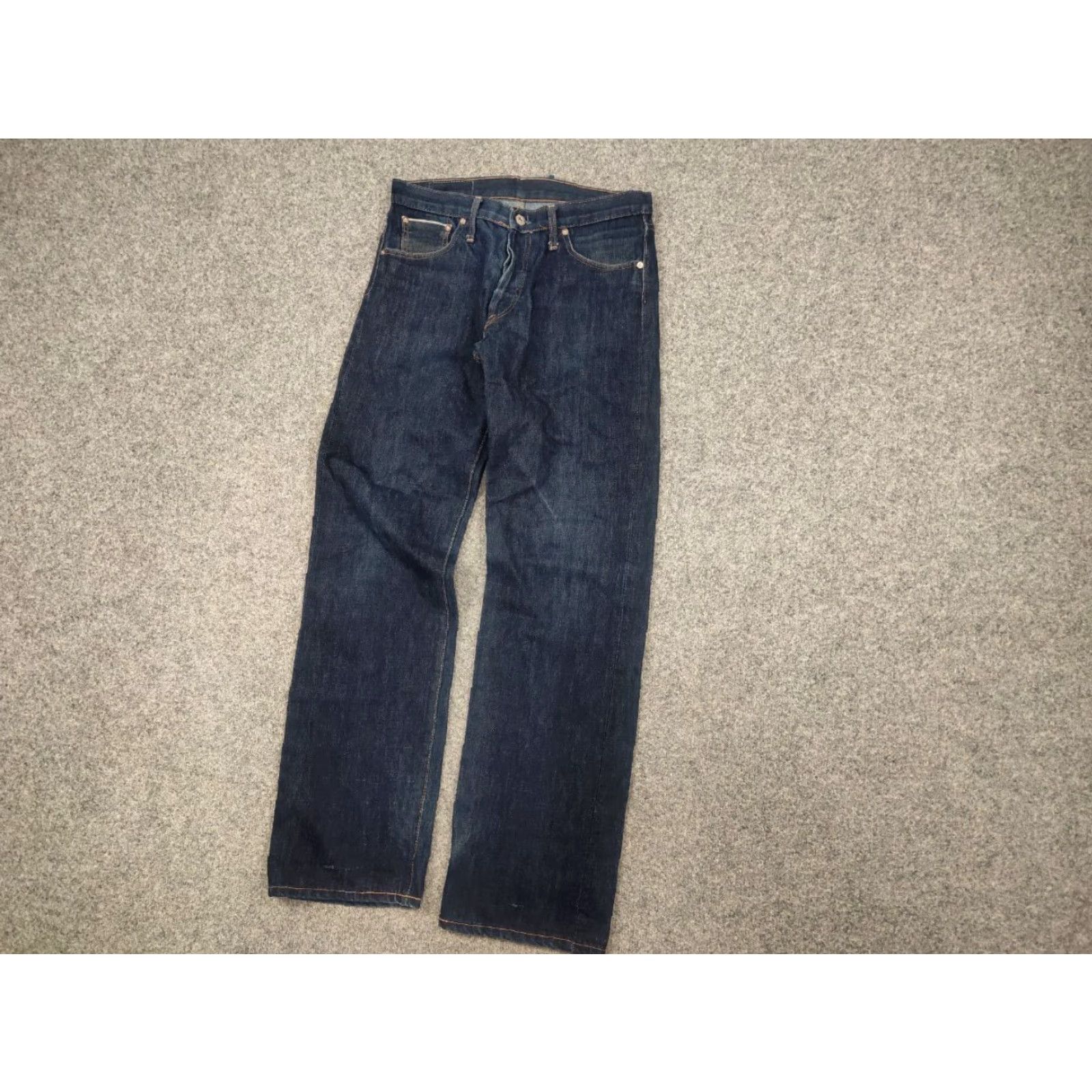 Denime VINTAGE Vintage D.H. Tribute Japanese Selvedge Faded Denim Jeans Size US 32 / EU 48 - 3 Thumbnail