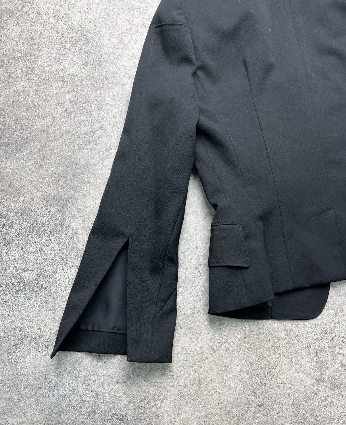 Comme des Garcons Junya Watanabe Comme des garcons black cropped blazer Size S / US 4 / IT 40 - 10 Thumbnail