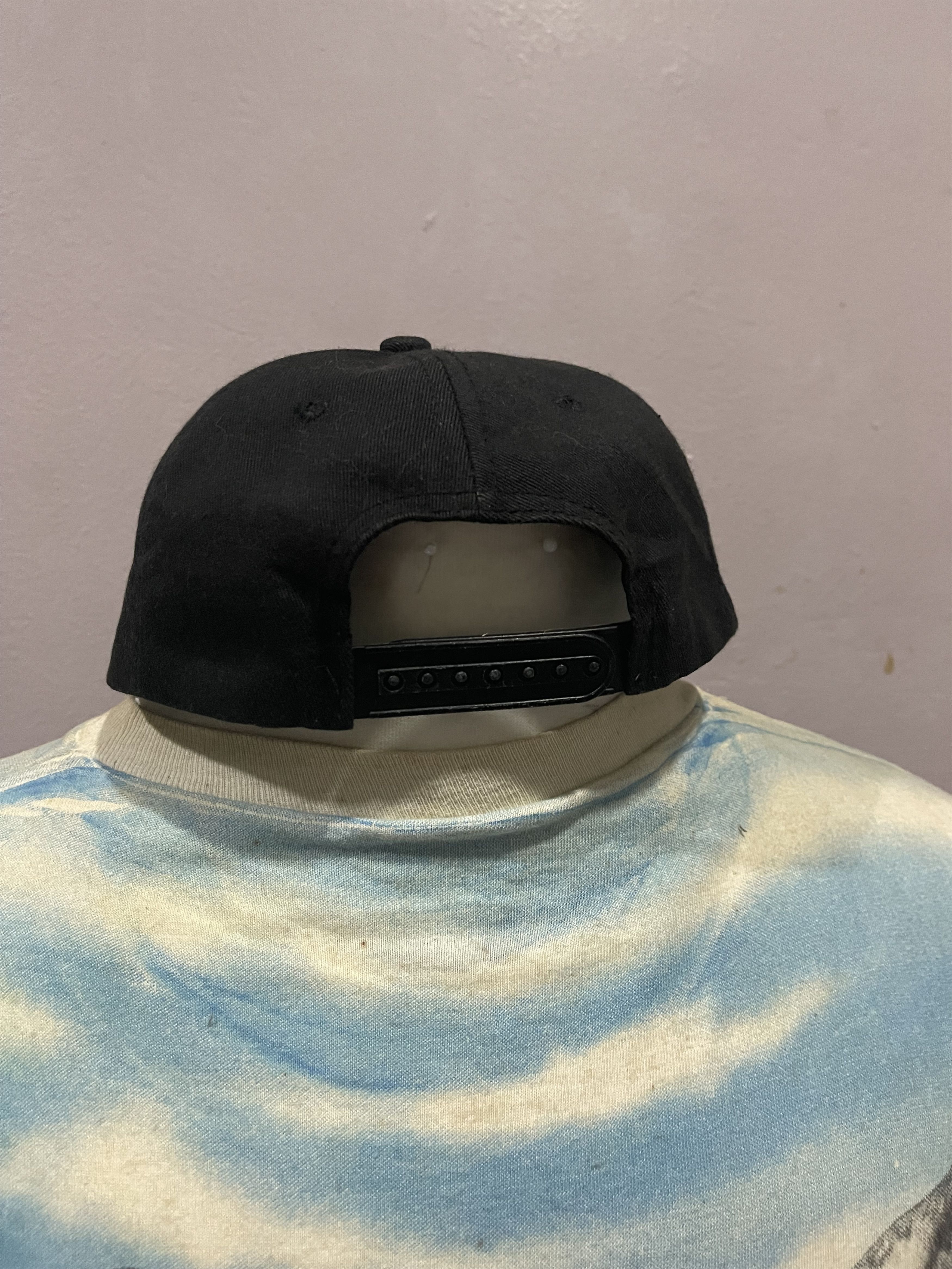 Japanese Brand Black Youth Baseball cap Hat Size ONE SIZE - 6 Thumbnail