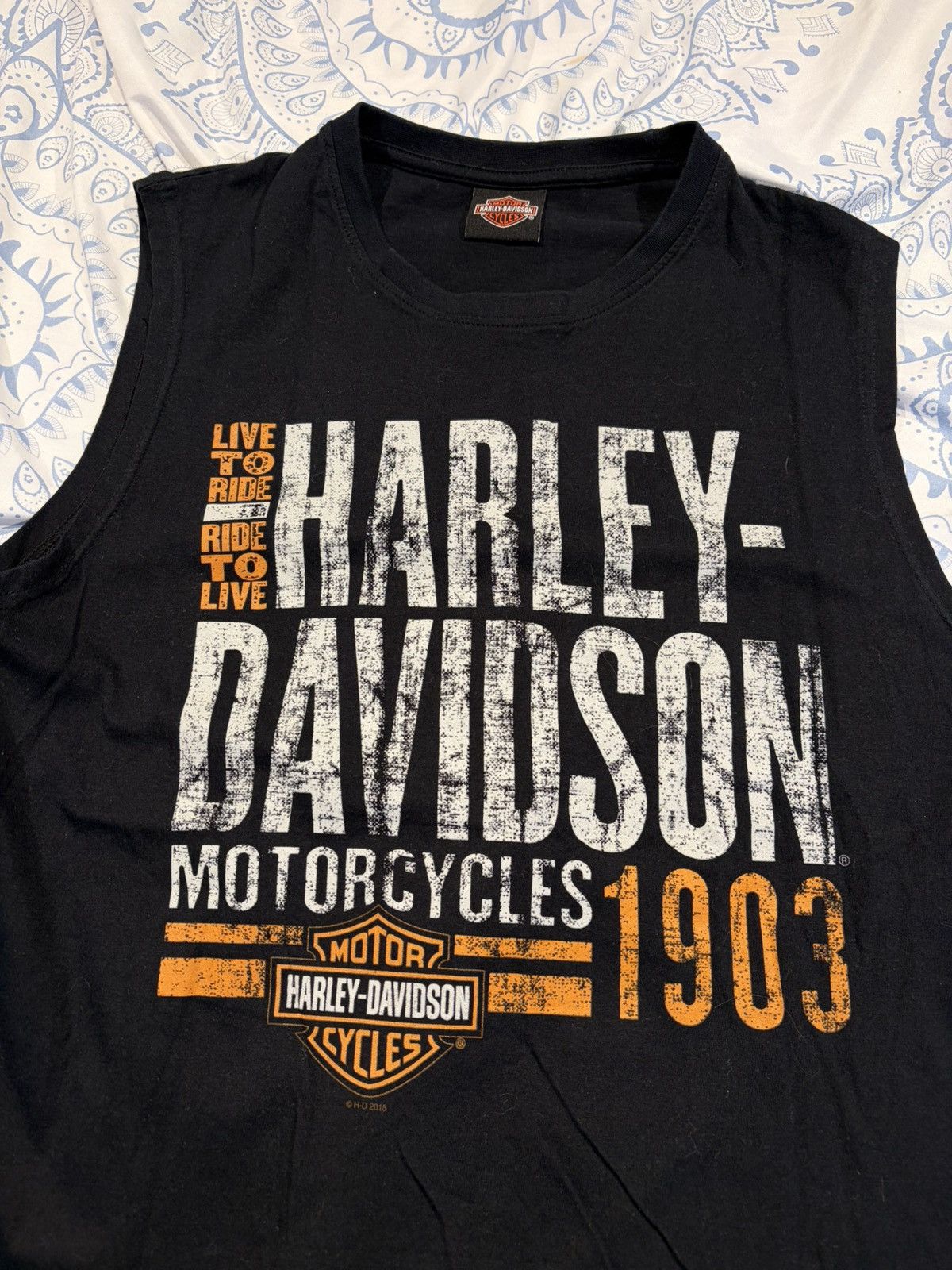 Harley Davidson Harley Davidson Tank Top Medium Size US M / EU 48-50 / 2 - 4 Thumbnail