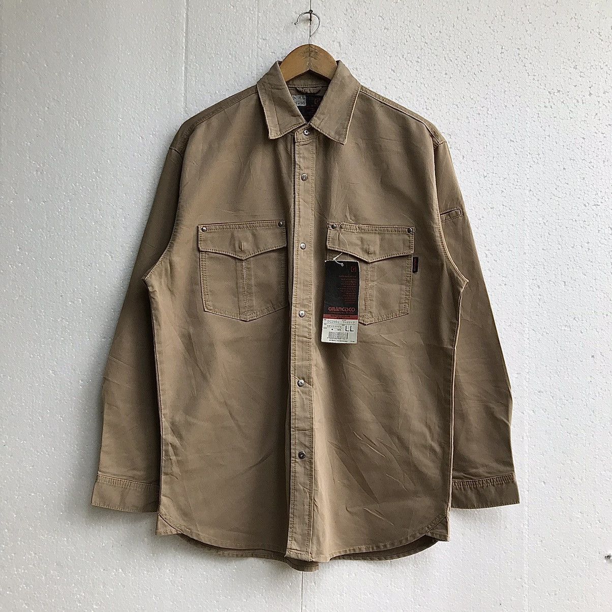 Grancisco casual cotton shirt snap back