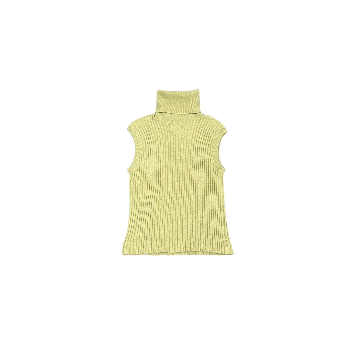 Chanel Chanel Ribbed Cashmere Turtleneck Top 44 Size L / US 10 / IT 46 - 1 Thumbnail