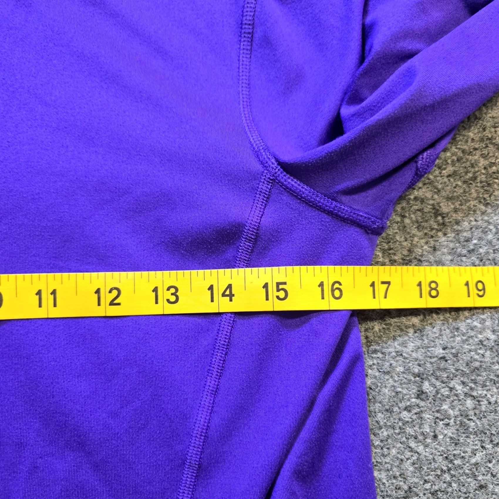Ralph Lauren Lauren Ralph Lauren Top Sweatshirt Womens Size M Purple 1/4 Zip Performance Stretch Size M / US 6-8 / IT 42-44 - 6 Thumbnail