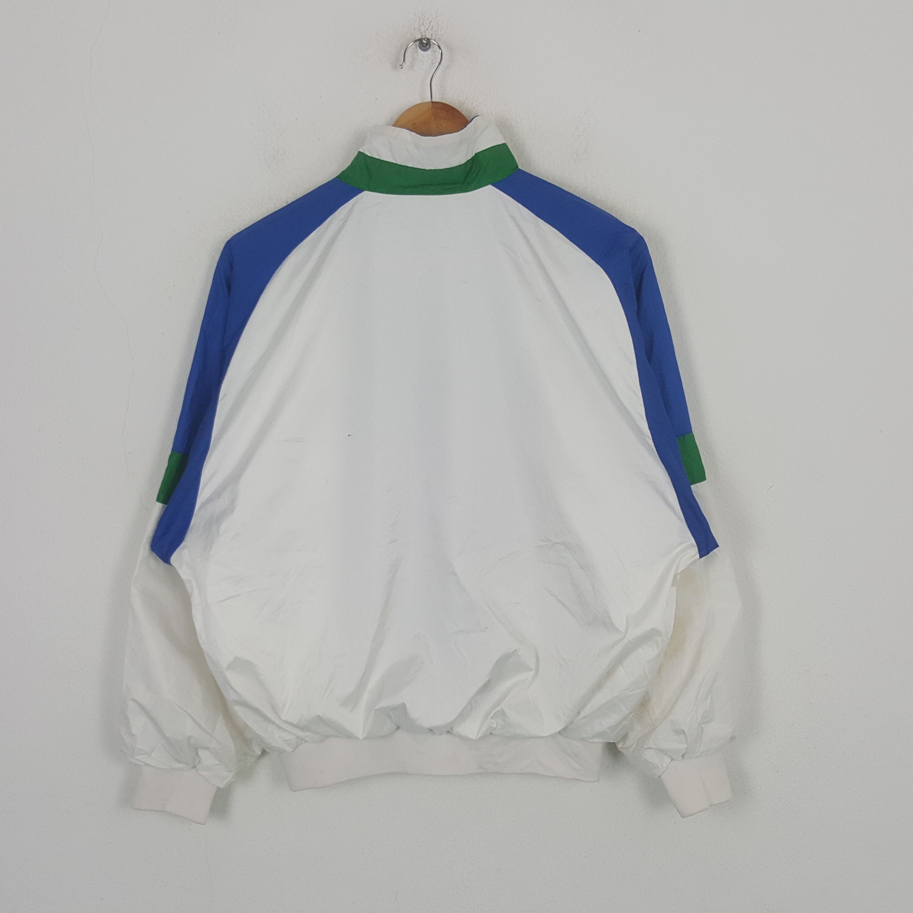 Sergio Tacchini Vintage Sergio Tacchini Tennis Sport Windbreaker Jacket RR27 Size US L / EU 52-54 / 3 - 3 Thumbnail