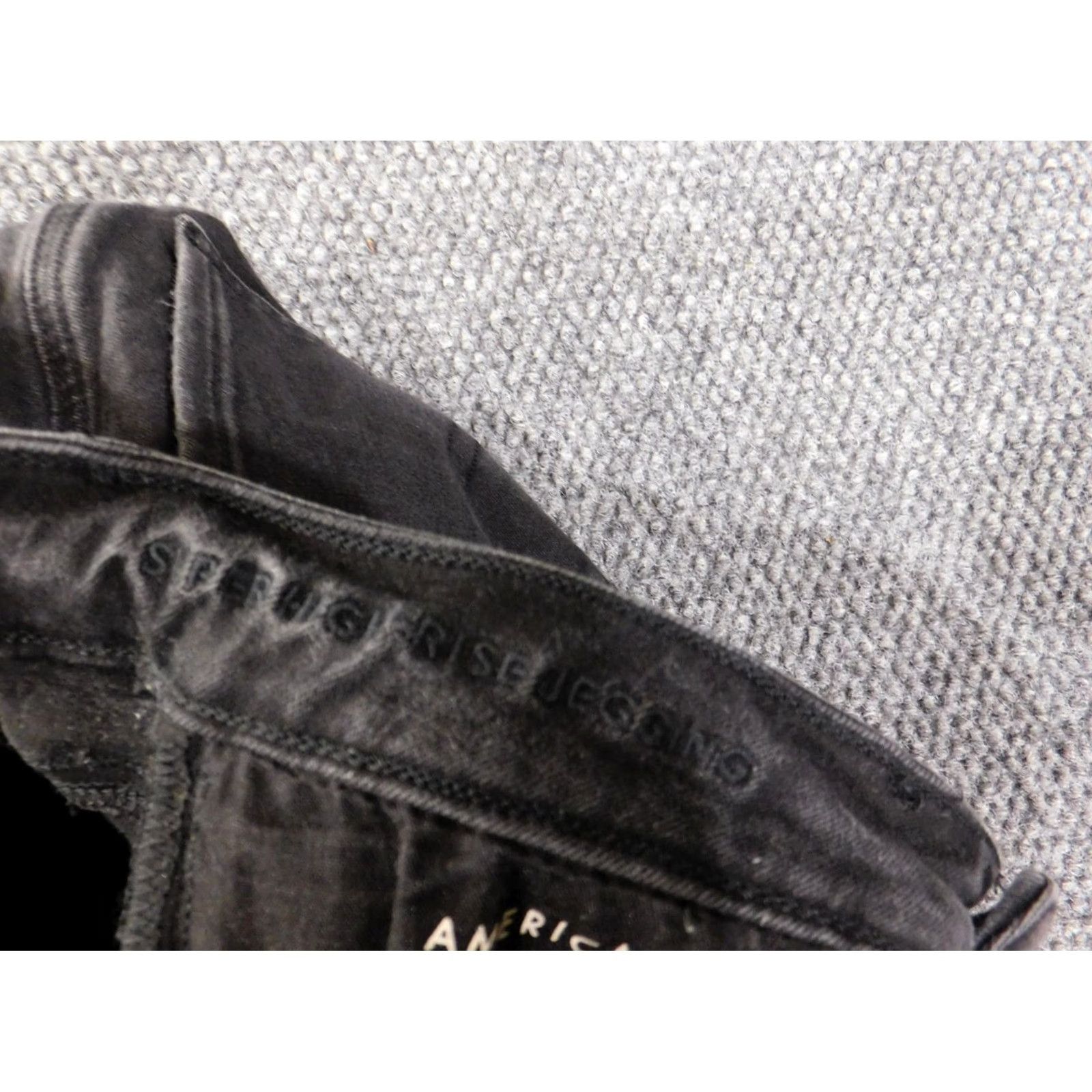 American Eagle Outfitters American Eagle Outfitters Jeans Womens Regular Size 12 Distressed Dark Blue Denim Jegging High Rise Mid Rise 28in Inseam Zipper Size 34" / US 12 / IT 48 - 5 Thumbnail