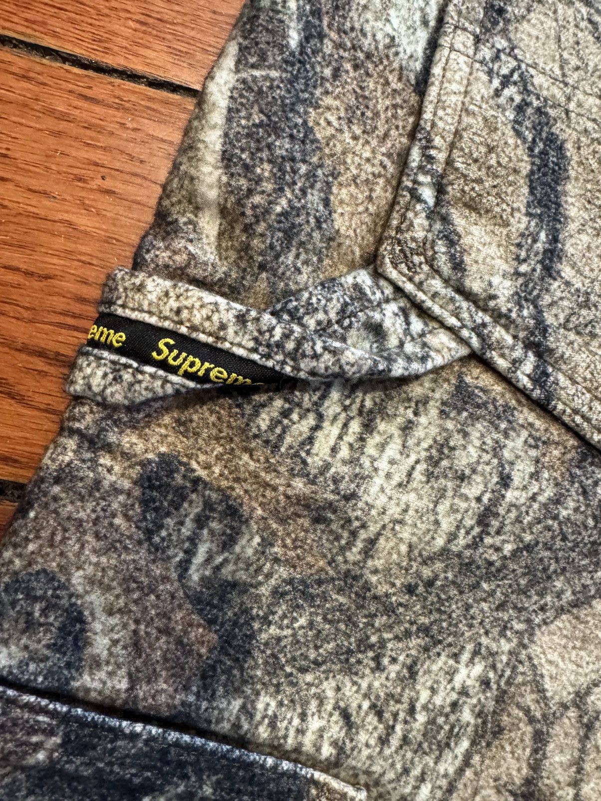Supreme Moleskin Double Knee Painter Pants 34 Camo