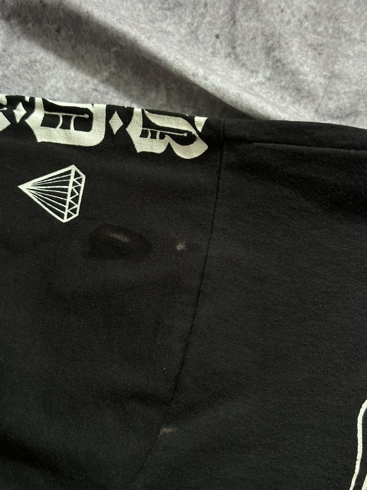 Fruit Of The Loom 90s Black Diamond Riders Johny Sombrero Vintage Black Tee Size US XL / EU 56 / 4 - 16 Thumbnail