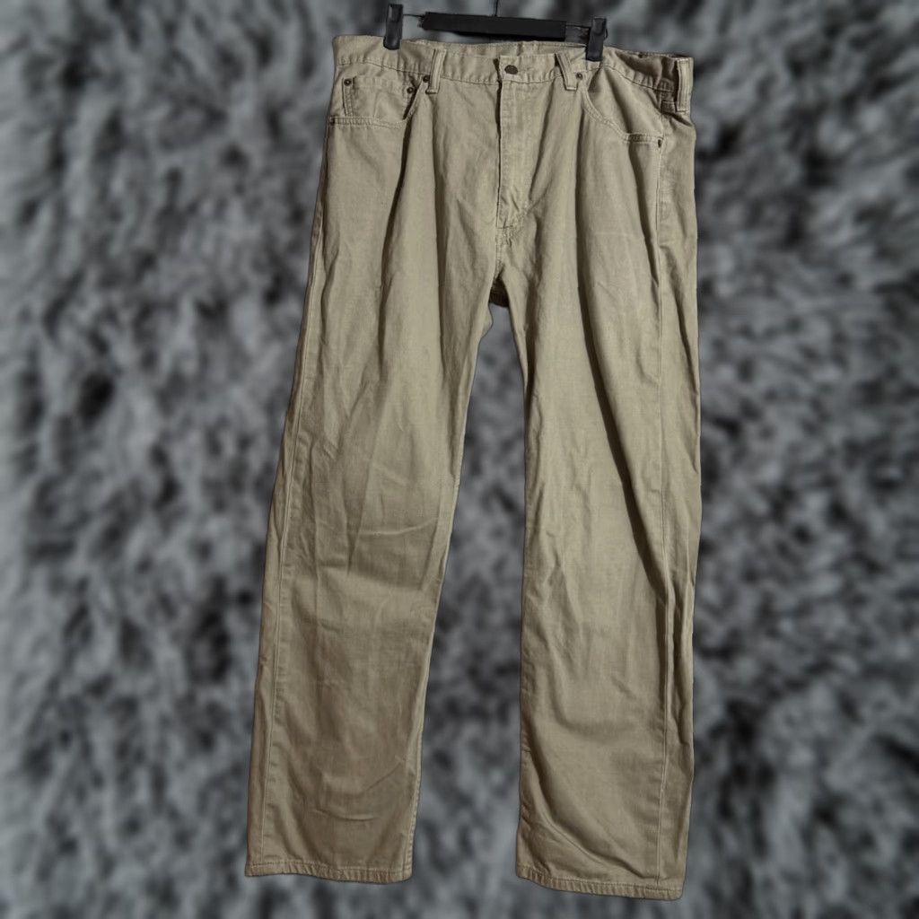 Levi's VINTAGE Levi's 550 Jeans Men 40x32 Baggy Grunge Streetwear Relaxed Straight 5-Pocket Denim Brown Cotton Casual Mens Size US 37 - 1 Thumbnail