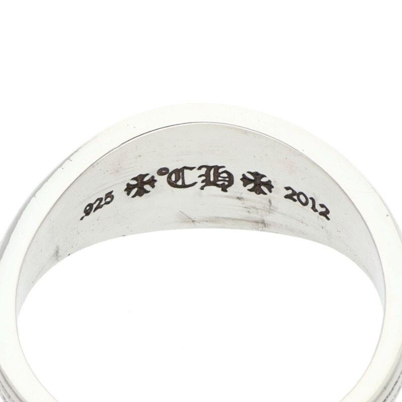 Chrome Hearts Chrome Hearts CH Crest Mini Silver Ring Size ONE SIZE - 3 Thumbnail
