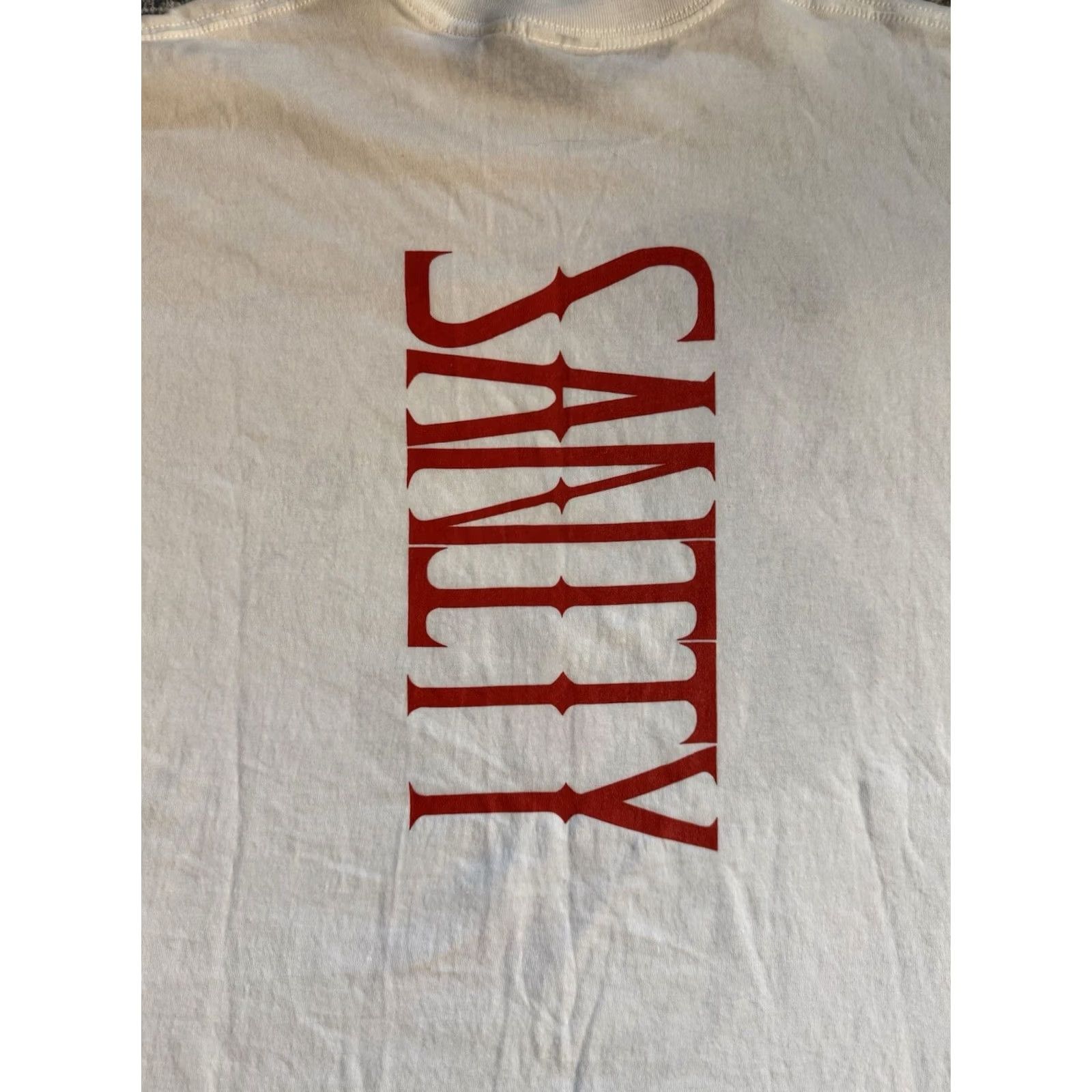 Gildan VINTAGE ICP Insane Clown Posse Carnivals Of Carnage Sanity Rap T Shirt 2XL 90s Size US XXL / EU 58 / 5 - 4 Thumbnail