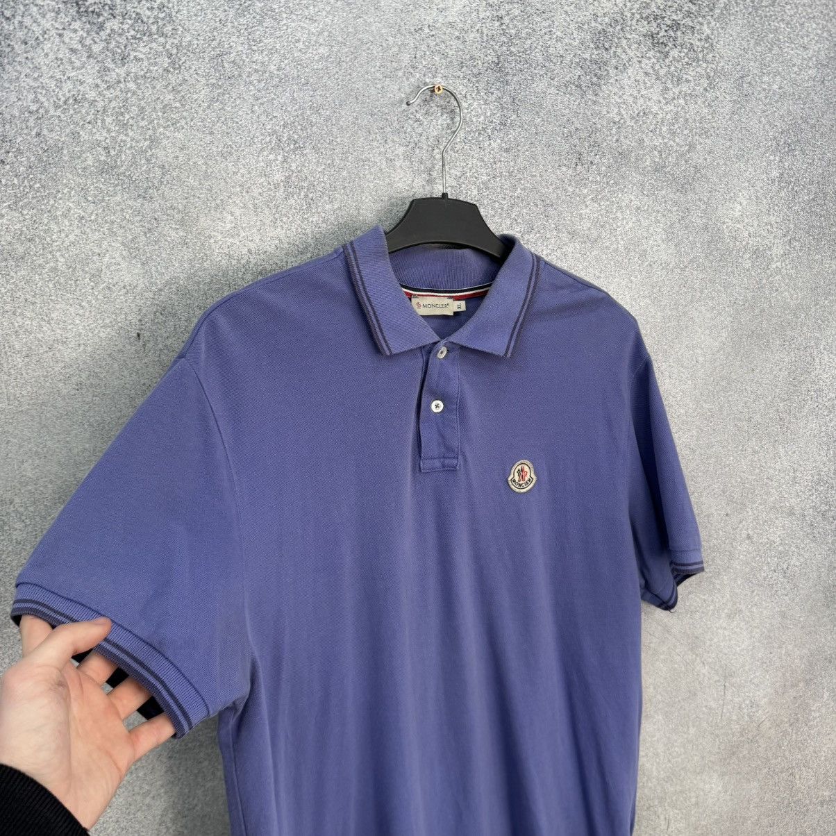 Moncler Moncler Polo Shirt Size US XL / EU 56 / 4 - 4 Thumbnail