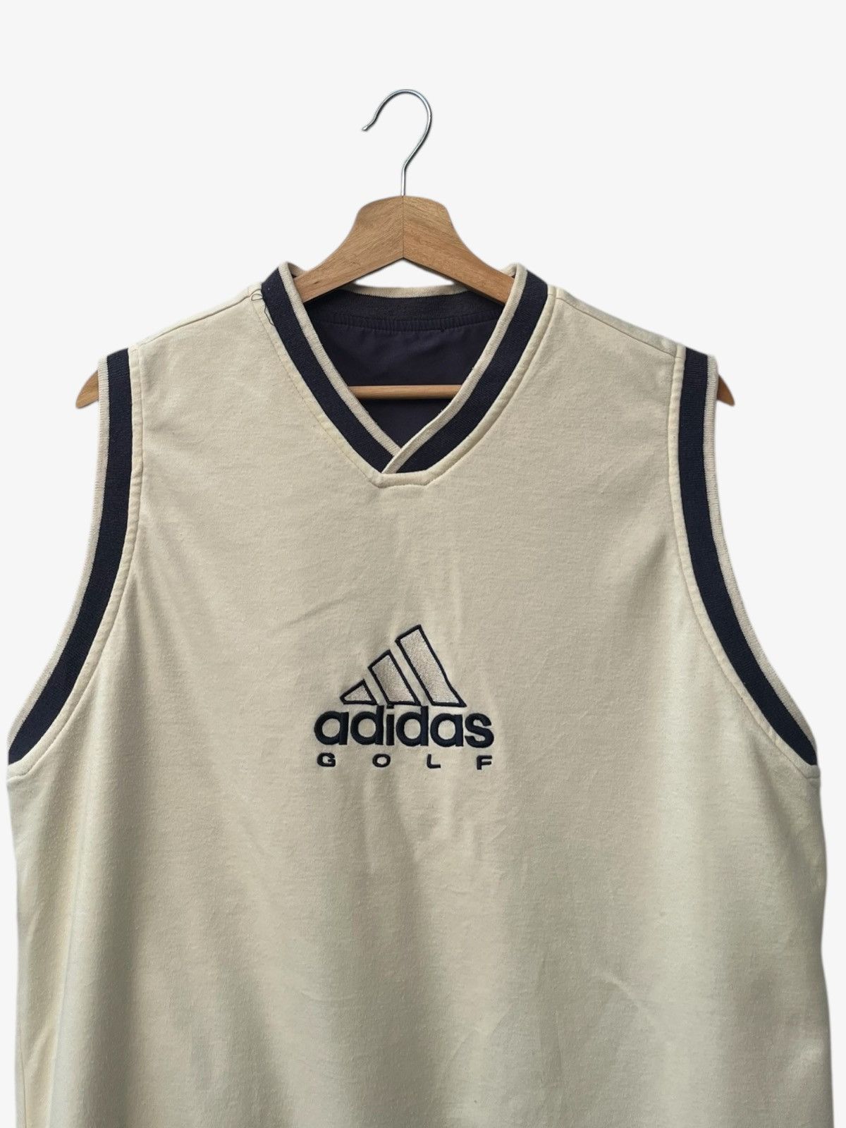 Adidas Vintage 90’s Adidas Golf Embroidered Logo Reversible Vest Size US XL / EU 56 / 4 - 10 Thumbnail