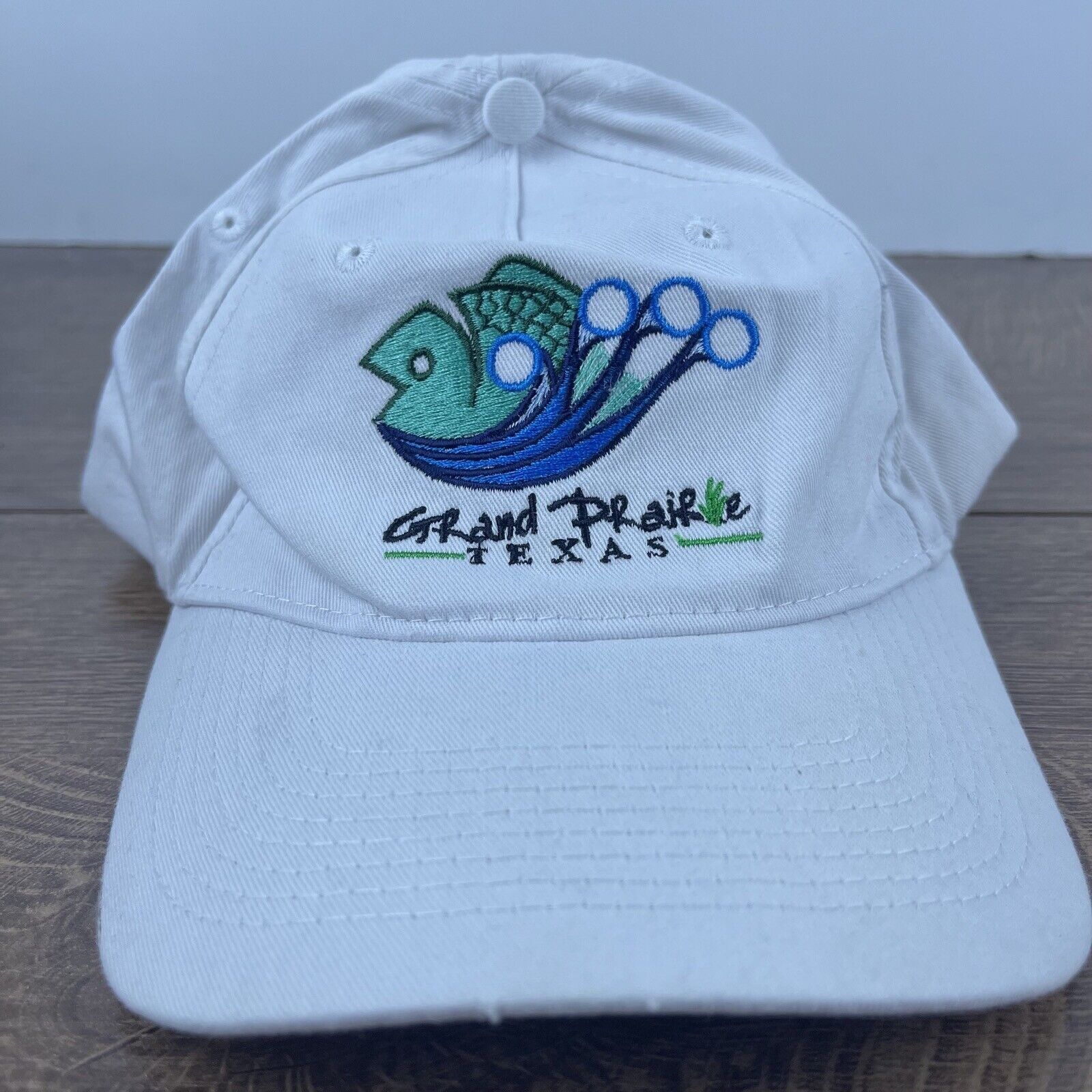 Other Grand Prarie Texas Hat White Cap Hat Adjustable Hat White Ad Size ONE SIZE - 1 Thumbnail