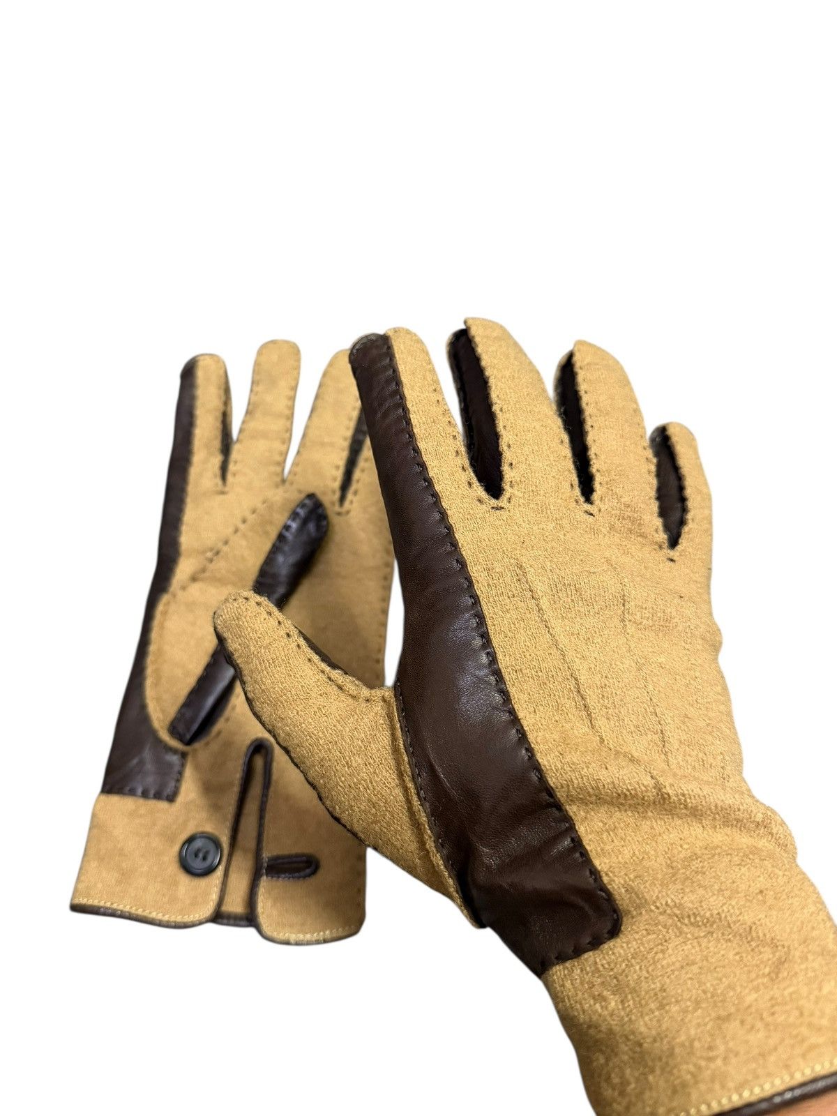 Dries Van Noten Dries Van Noten Lamb Skin Gloves Size ONE SIZE - 3 Thumbnail