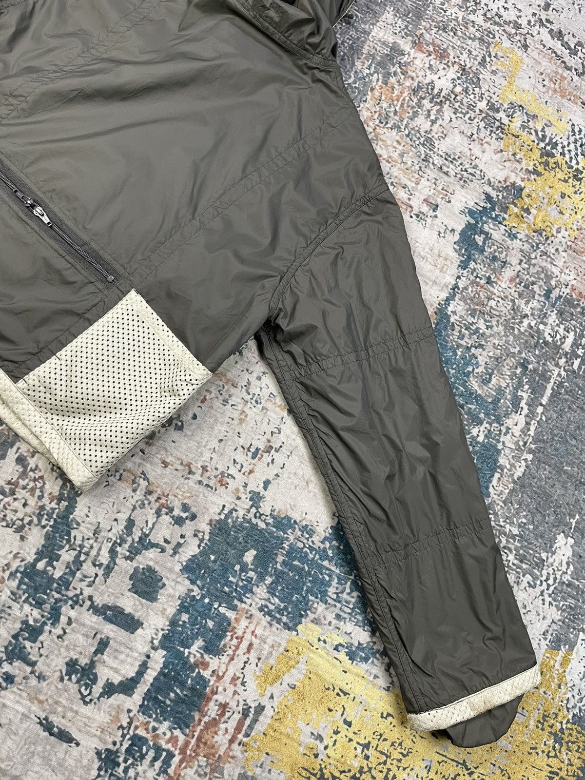 Japanese Brand io Comme io All Over Multi Pocket Zipper Hooded Nylon Jacket Size S / US 4 / IT 40 - 6 Thumbnail