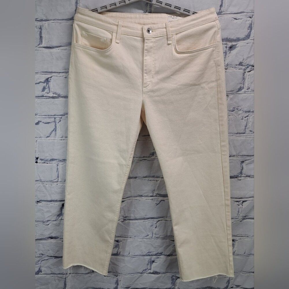 Rag & Bone rag & bone Women's Dylan Baggy Boyfriend Jeans In Ecru Size Size 30" / US 8 / IT 44 - 9 Thumbnail