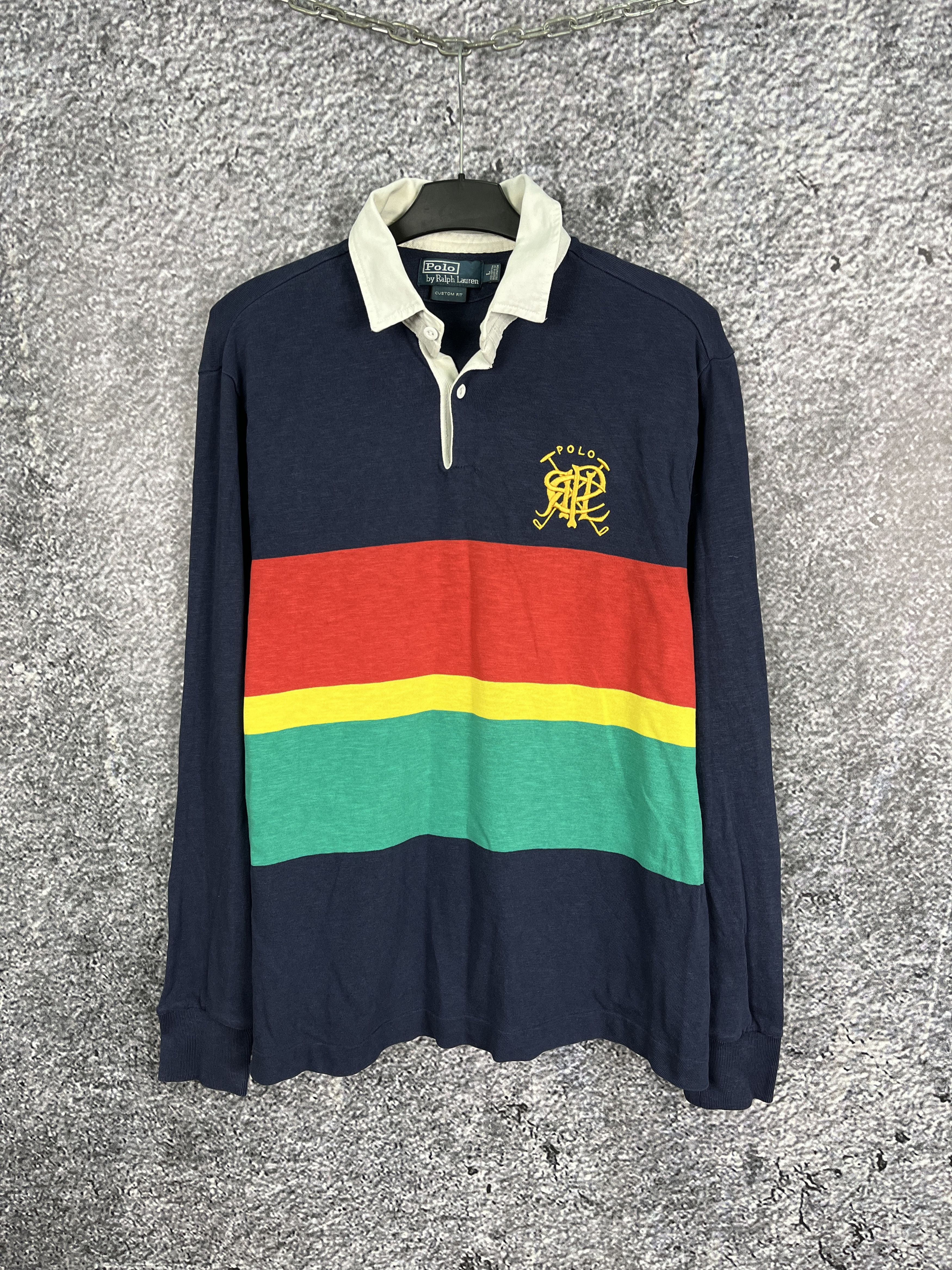 Polo by Ralph Lauren rugby shirt size L 【公式通販】