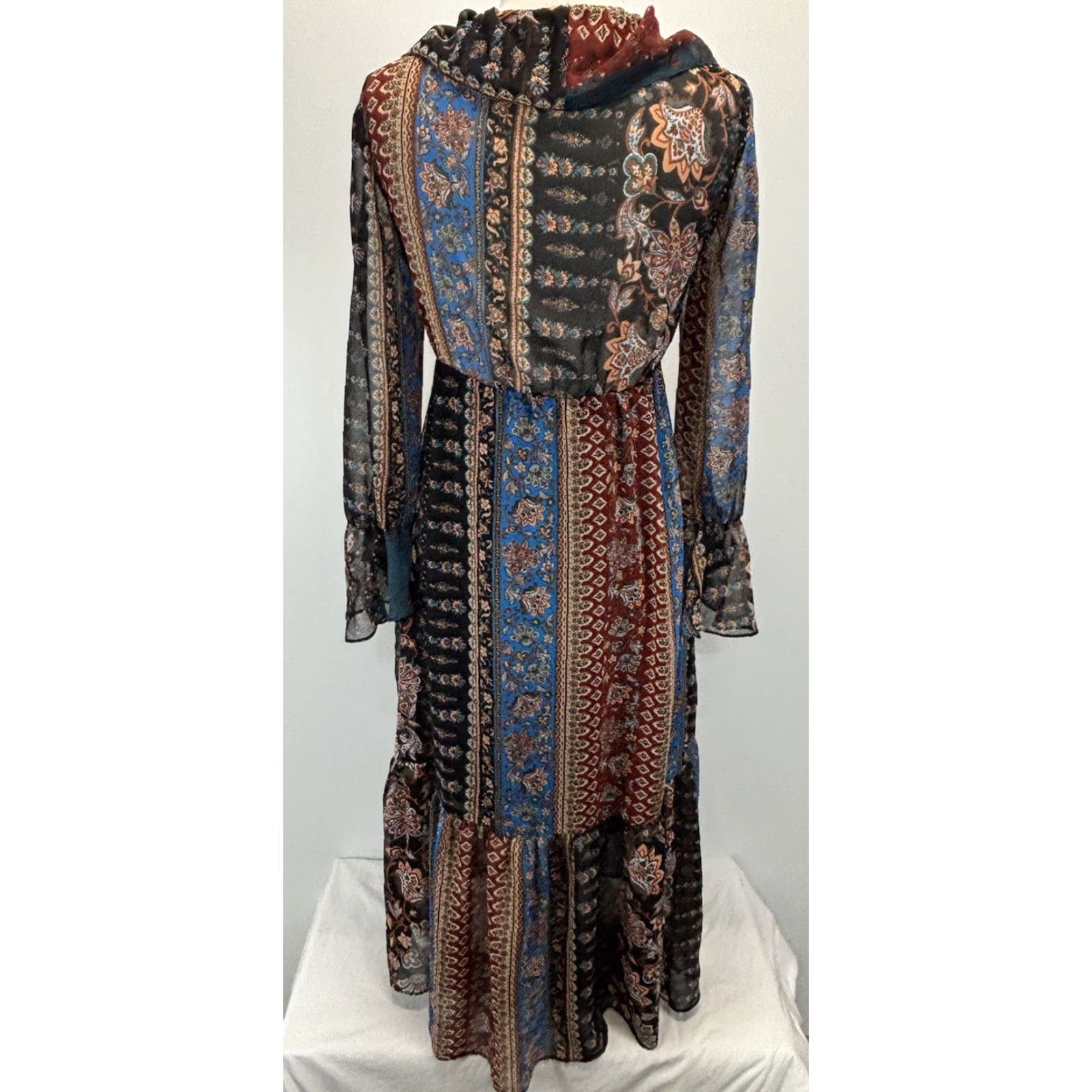boho maxi dress zara Zara Rose Crochet Maxi Dress