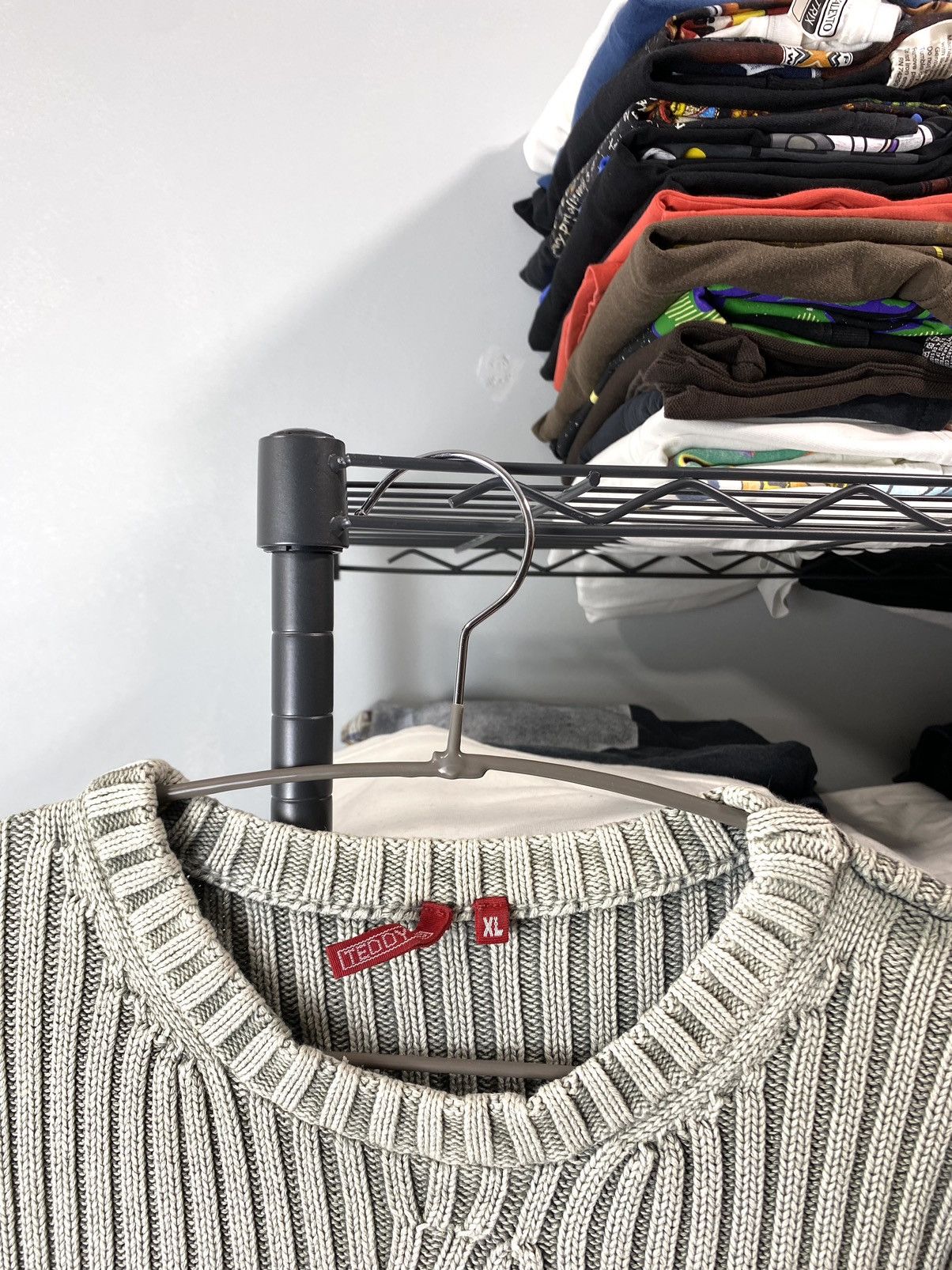 Vintage Y2K Vintage Striped Diesel Style Japanese Knit Sweater Size US XL / EU 56 / 4 - 4 Thumbnail