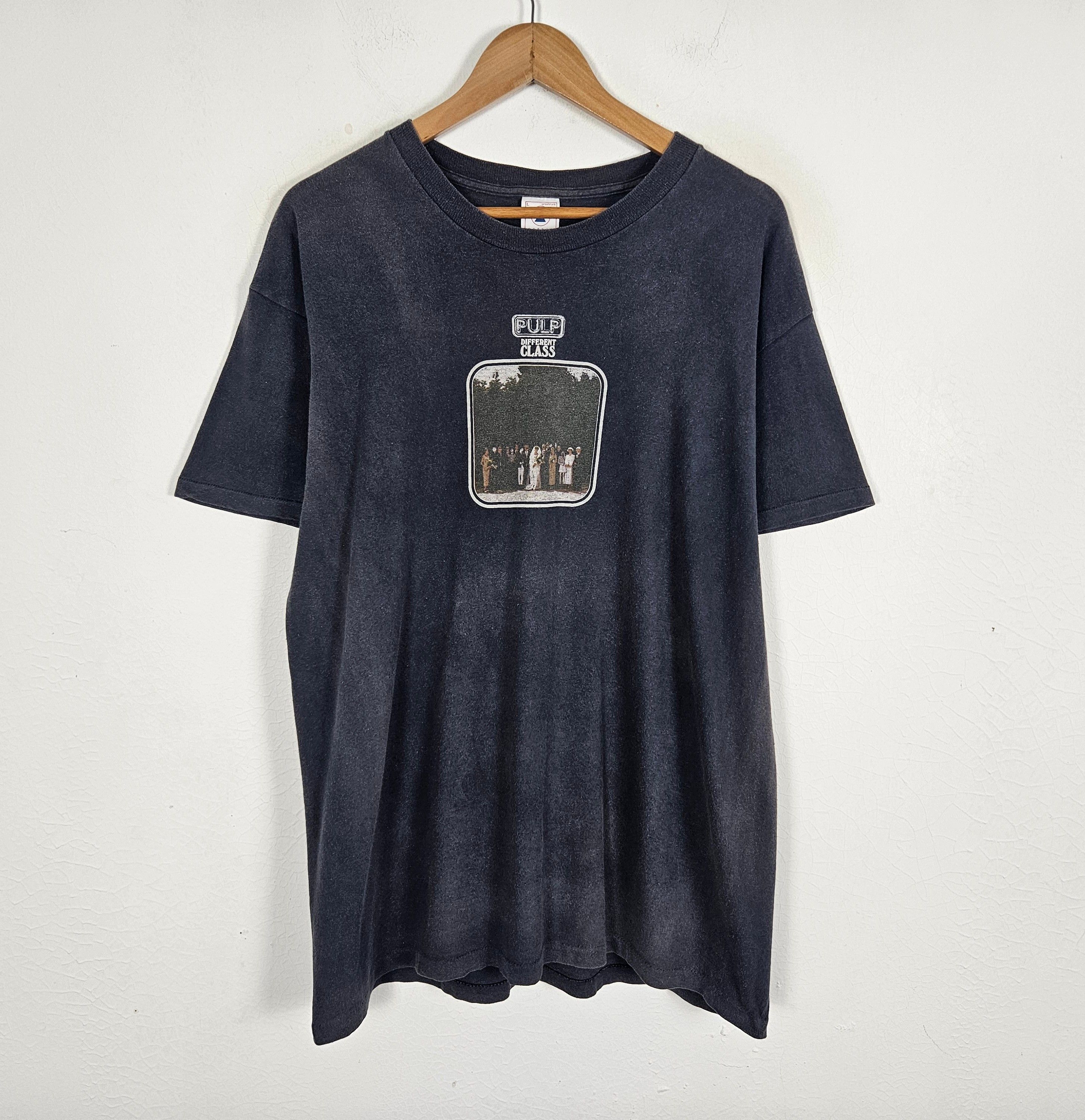 Band Tees Vintage Pulp Different Class tee 90s britpop shirt Size US L / EU 52-54 / 3 - 2 Thumbnail