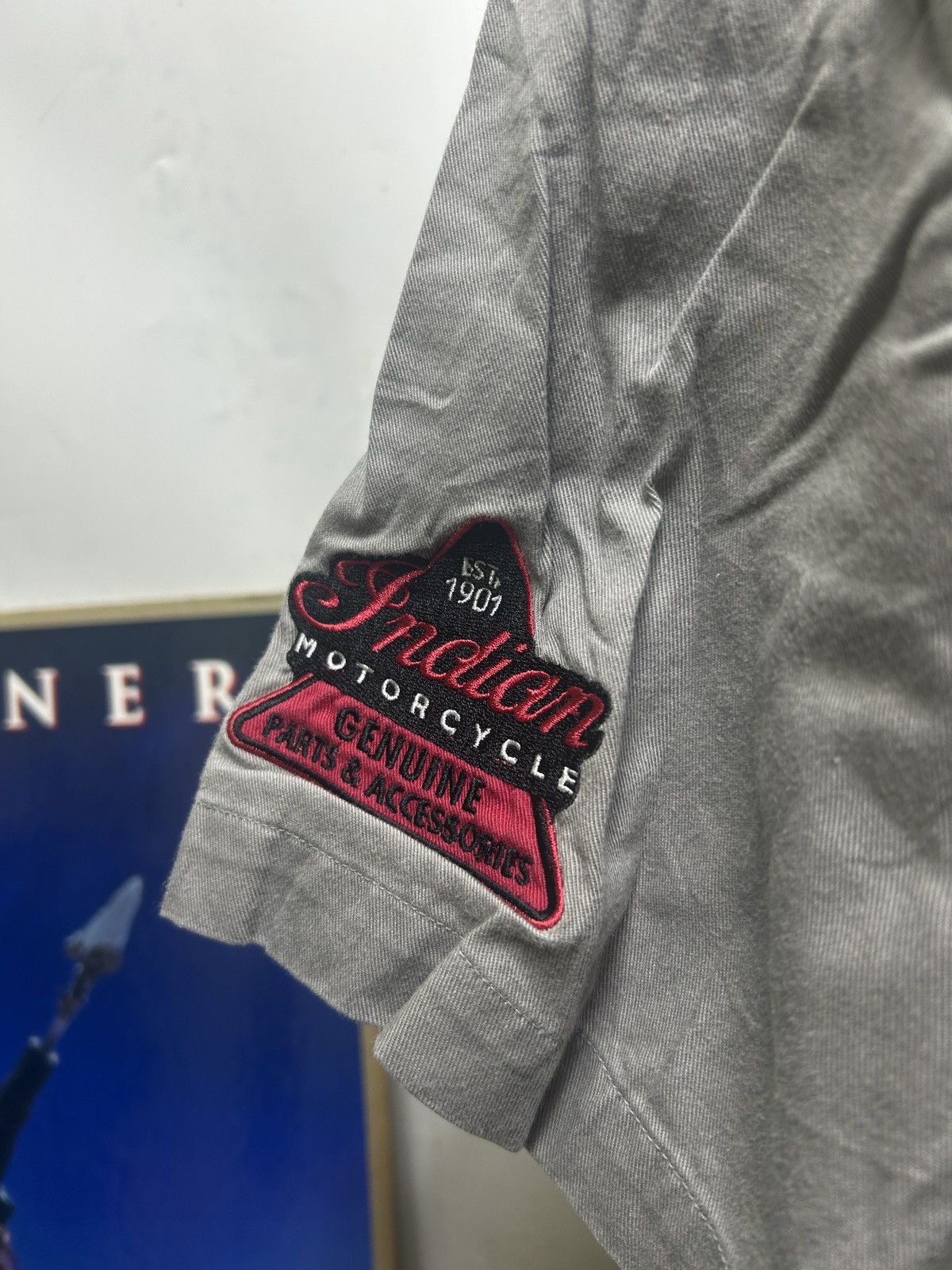 Indian Motorcycle Vintage Indian Motorcycle Size 2XL Size US XXL / EU 58 / 5 - 5 Thumbnail