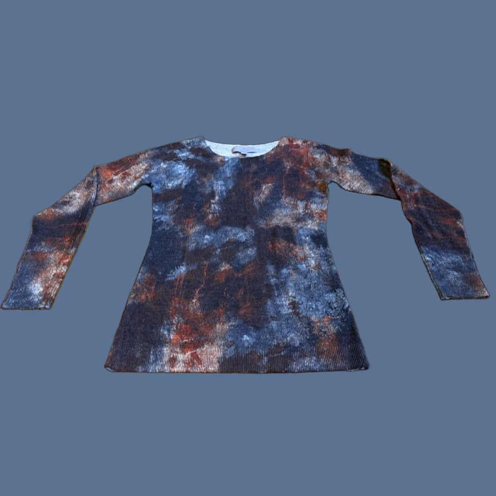 Mulberry Mulberry Shirt Women’s Small Multicolor Metallic Knit Abstract Size S / US 4 / IT 40 - 1 Thumbnail