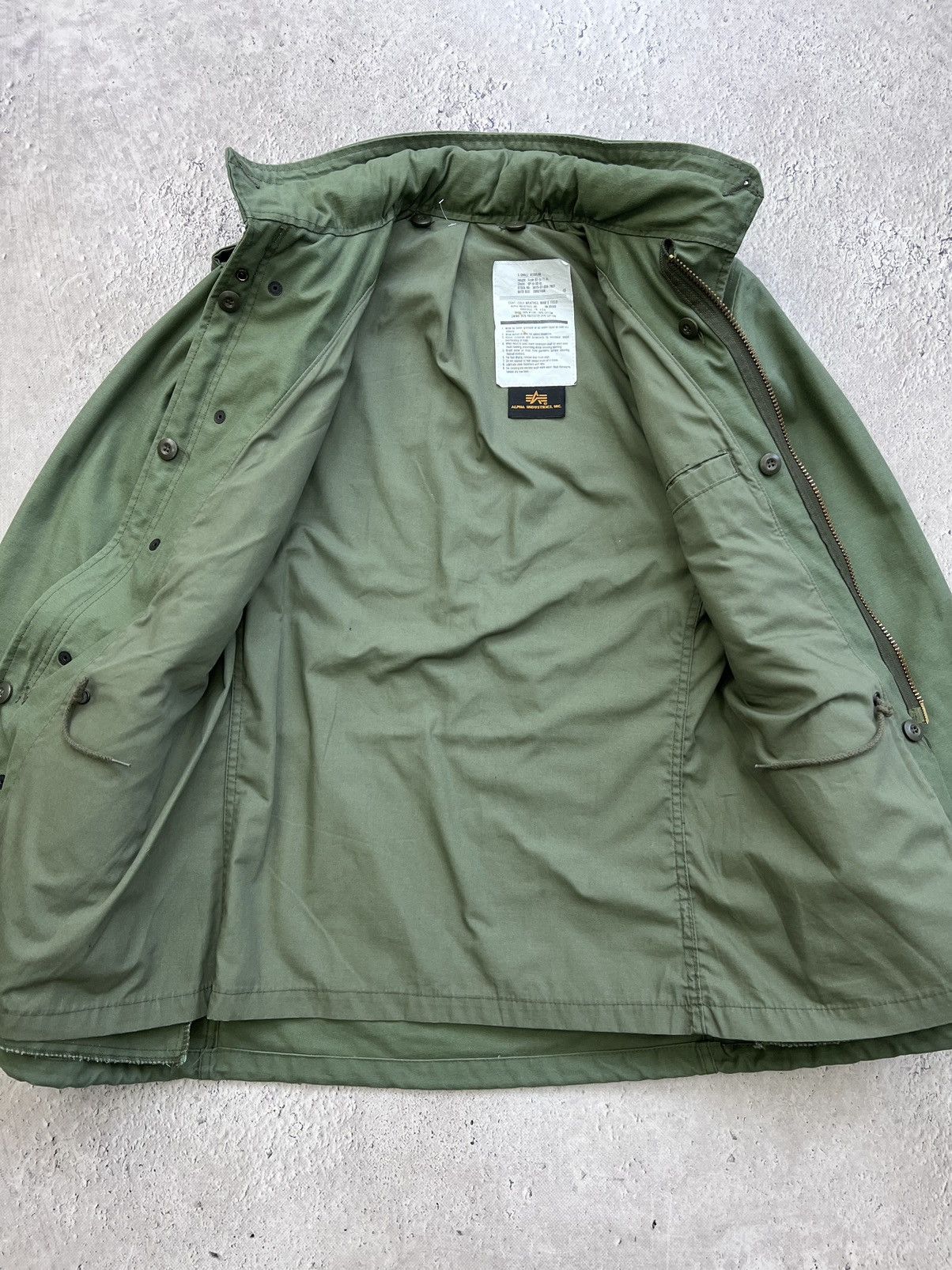 Alpha Industries × Vintage !!OFFER!! Vintage M65 Jacket Cold Weather Men Field Size US S / EU 44-46 / 1 - 9 Thumbnail