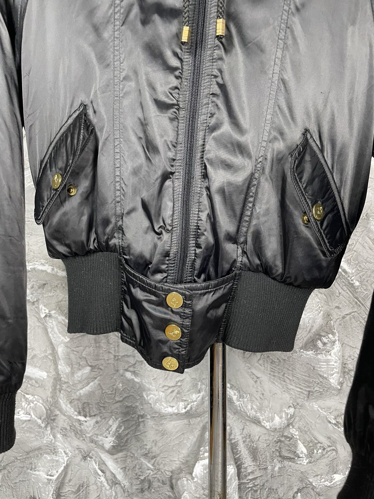 If Six Was Nine × Japanese Brand 2000s Fur Japanese Cropped Bomber Y2K Hysteric Glamour Style Size US S / EU 44-46 / 1 - 10 Thumbnail