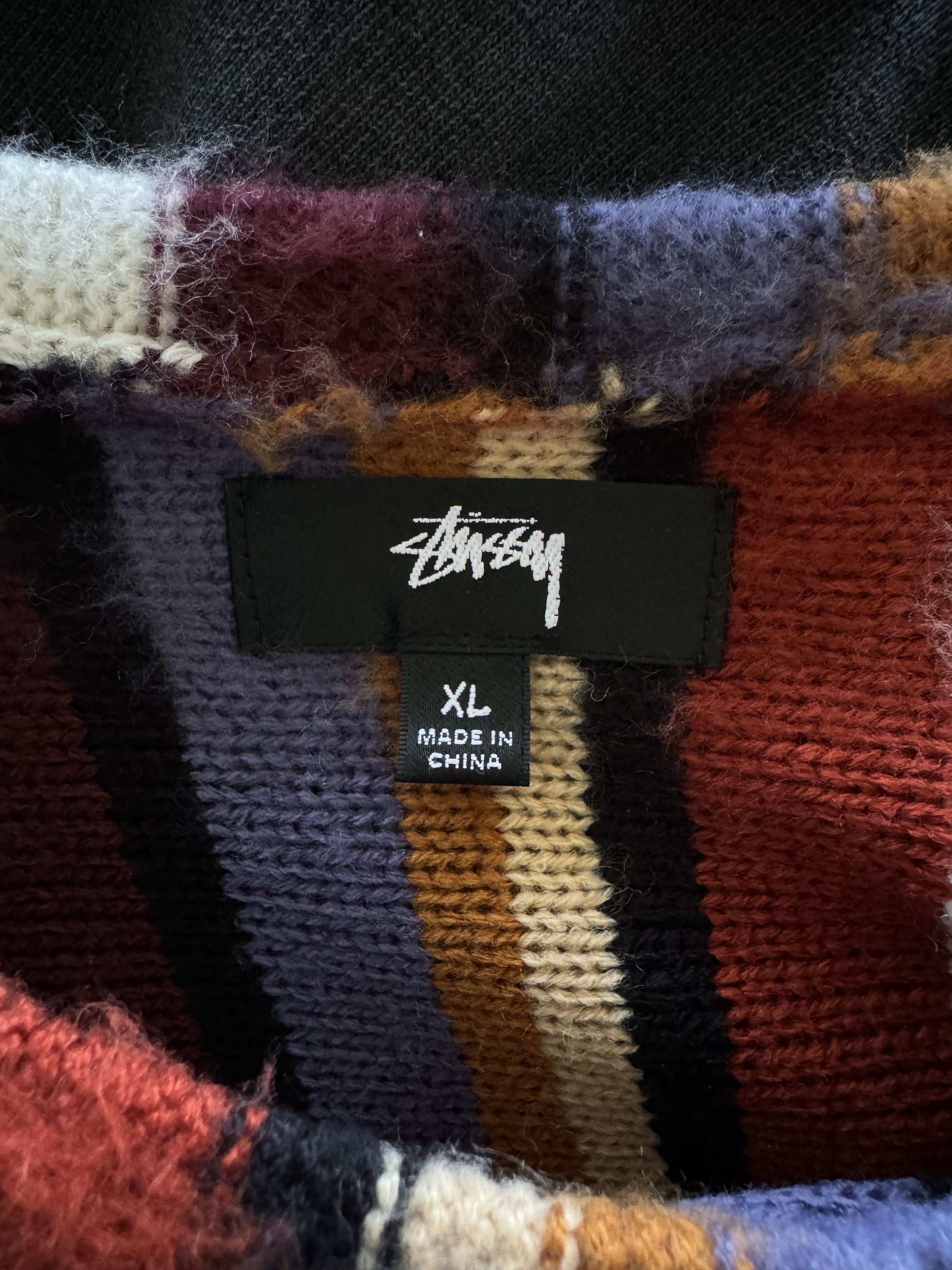 Stussy Stussy Striped Crewneck Size US XL / EU 56 / 4 - 7 Thumbnail