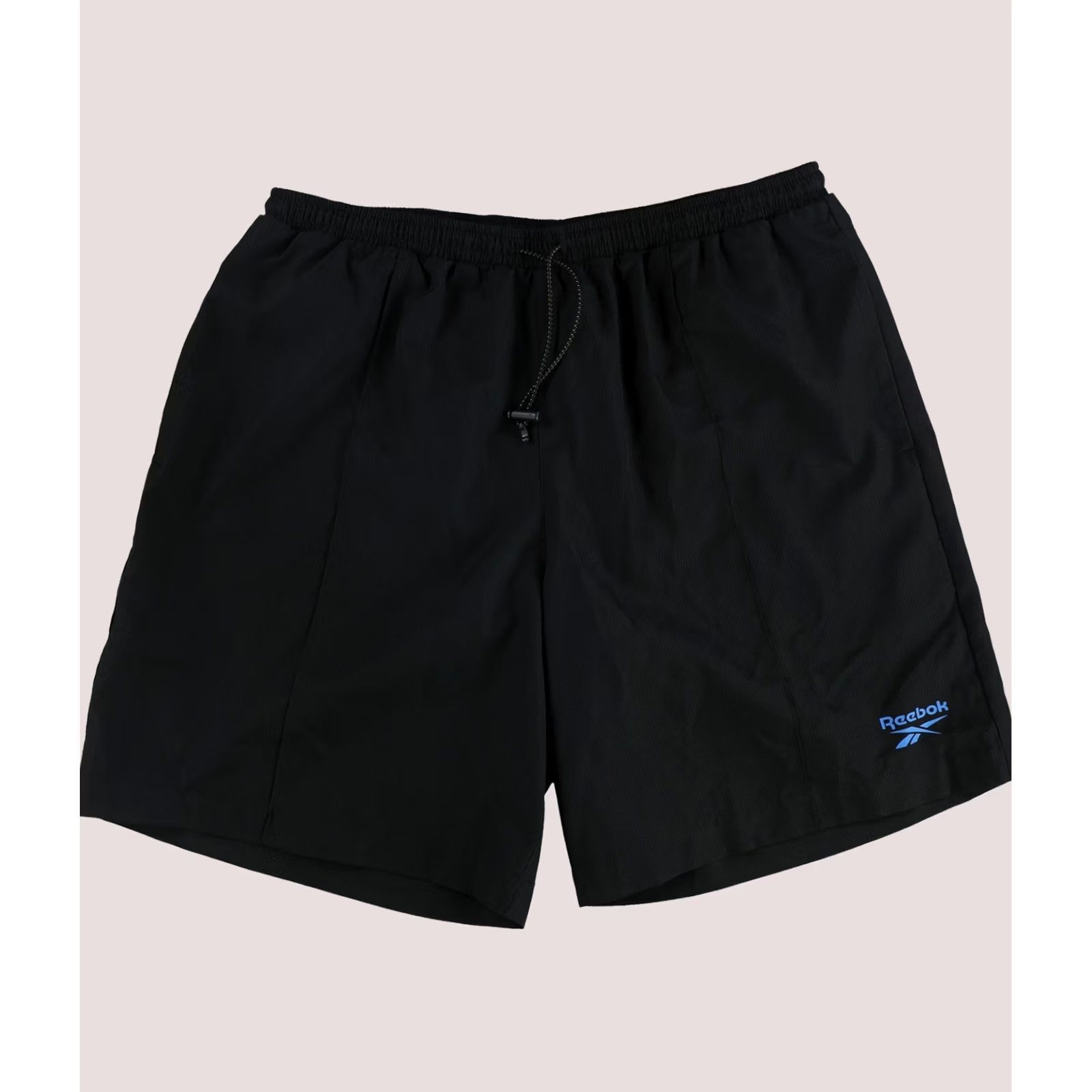 Reebok Reebok Mens Classics Solid Casual Walking Shorts, Black, M Size US 31 - 1 Thumbnail