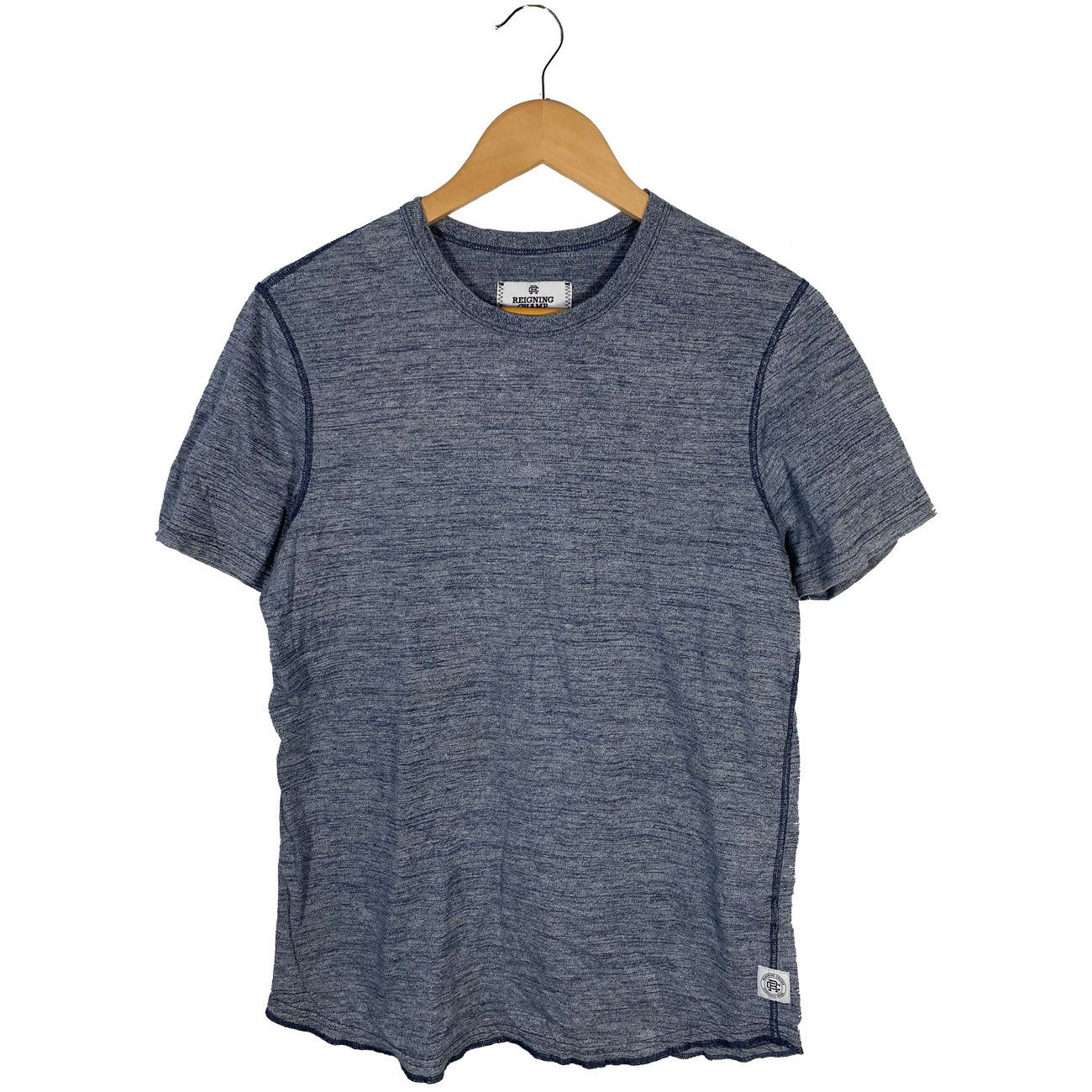 Reigning Champ Reigning Champ Blue Cotton Athletic Tshirt Size S Size US S / EU 44-46 / 1 - 1 Thumbnail