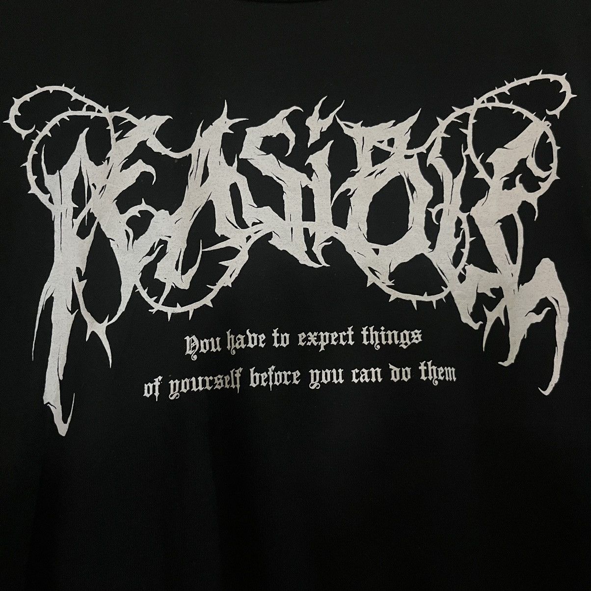 Japanese Brand Rad Four Real Destroy Gothic / if sx wsnine shirt Size US L / EU 52-54 / 3 - 4 Thumbnail