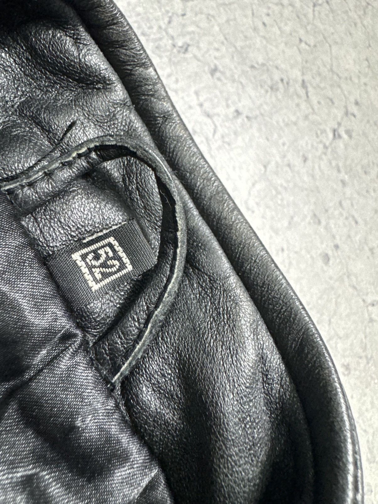 Yamaha Yamaha Leather Moto Jacket Big Logo Rare Bike Size US M / EU 48-50 / 2 - 6 Thumbnail