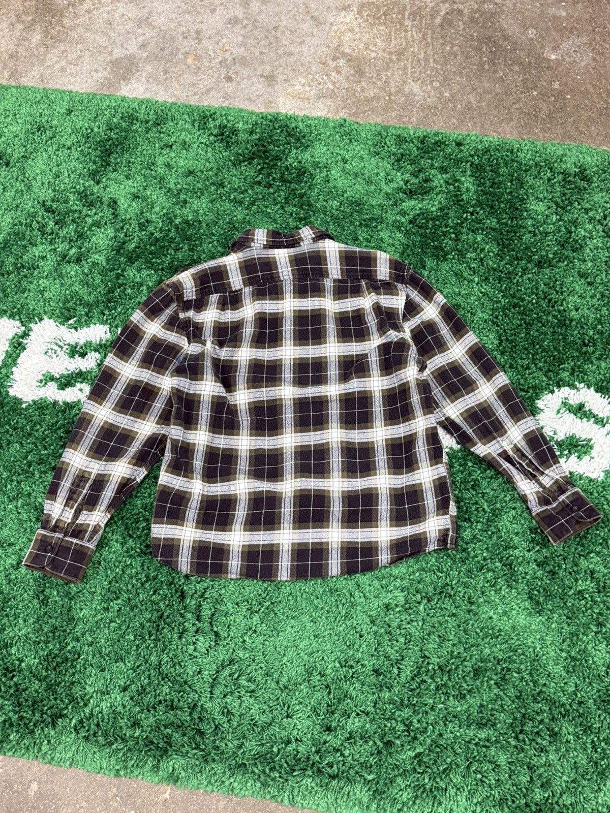 Izod IZOD Plaid Flannel Pocket Over Shirt Sz. Large Size US L / EU 52-54 / 3 - 5 Thumbnail