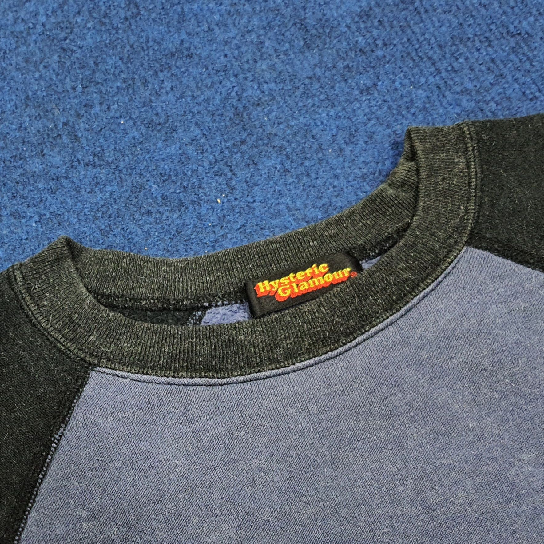 Hysteric Glamour × Japanese Brand × Vintage Vintage Hysteric Glamour Japanese Brand Raglan Sweatshirt Size XS / US 0-2 / IT 36-38 - 4 Thumbnail