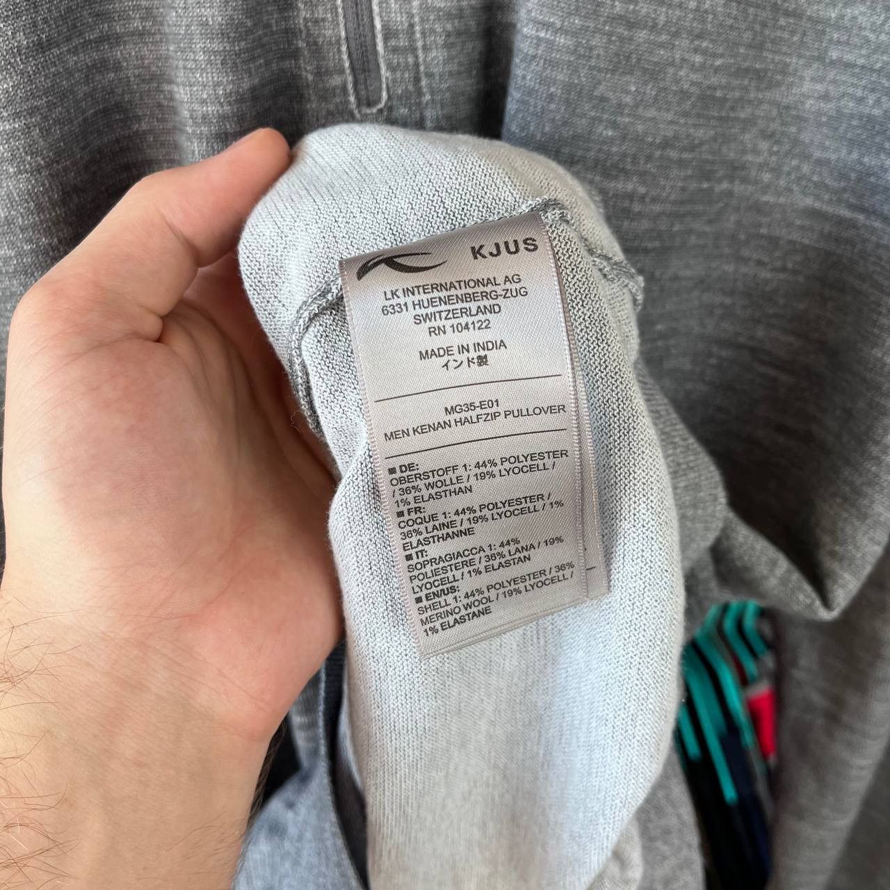 KJUS Kjus 1/3 Zip Light Gray Pullover Outdoor Hiking Trail Size US XL / EU 56 / 4 - 9 Thumbnail