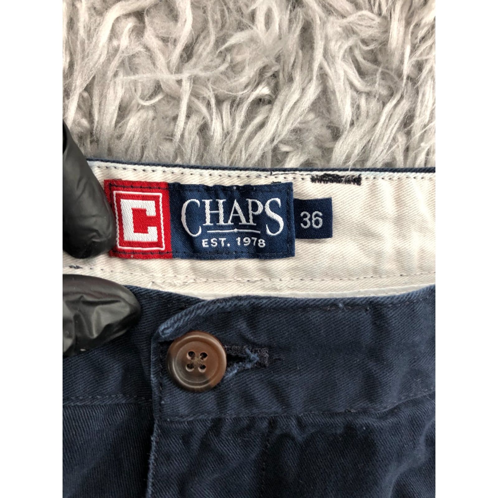 Chaps Chaps Chino Shorts Mens Size 36 Mid Rise Medium Wash Blue Size US 36 / EU 52 - 6 Thumbnail