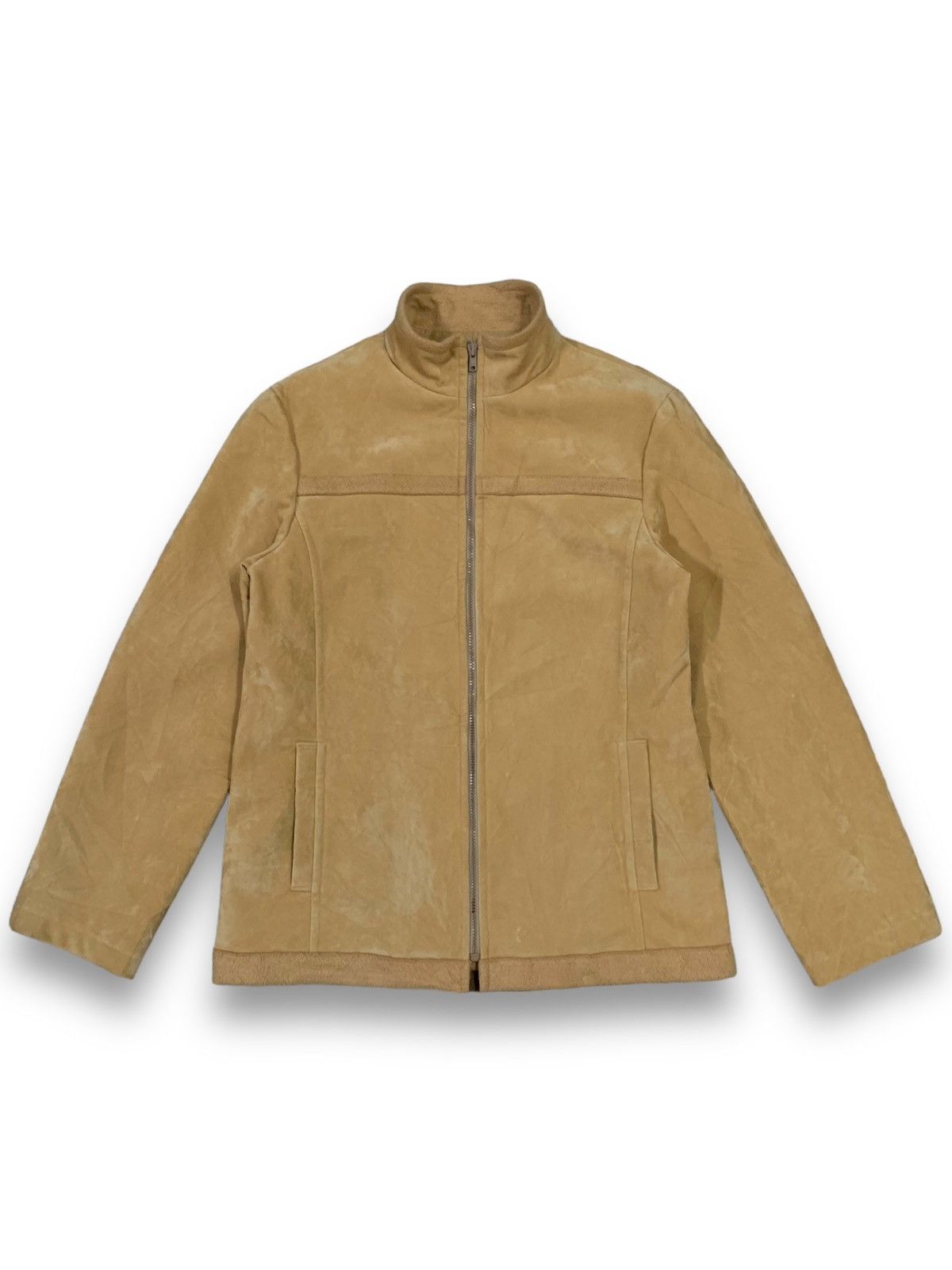 Santa Cruz Skateboards Vintage Santa Cruz Faux Suede Style Full Zip Light Jacket Size US M / EU 48-50 / 2 - 1 Thumbnail