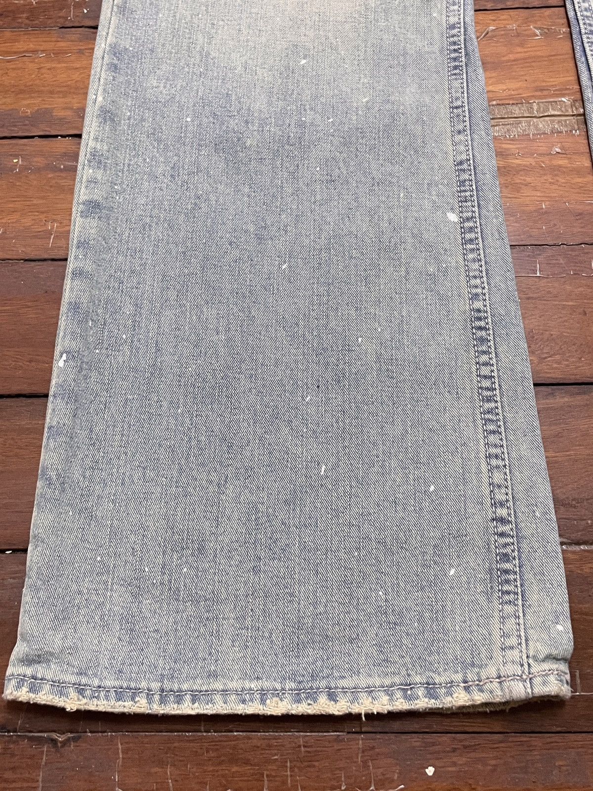 Japanese Brand Rare Design Vintage Brand Sneaker Fit Flared Jeans 2000s Size US 32 / EU 48 - 5 Thumbnail