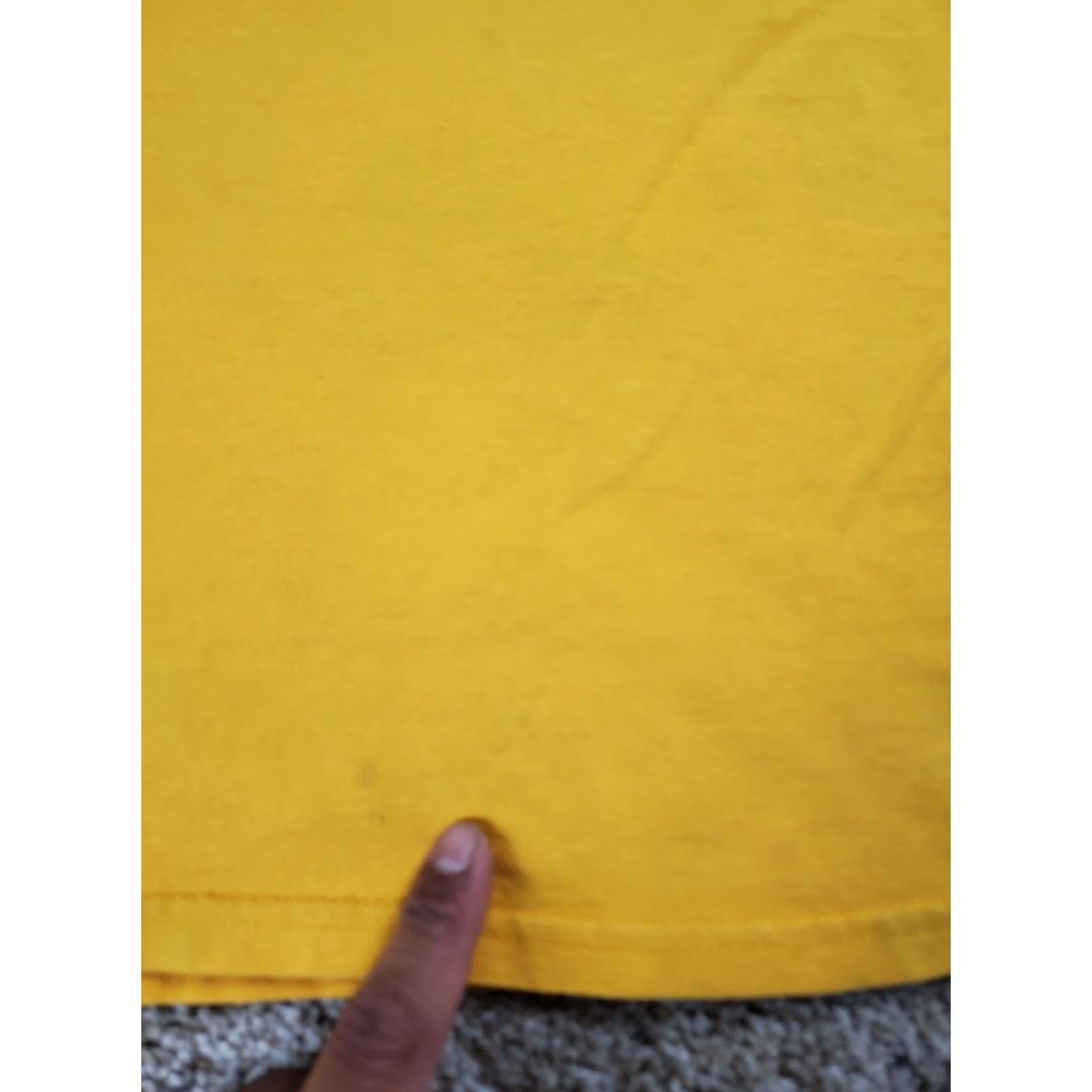 Nike VINTAGE Nike Basketball T Shirt XL Mens Yellow Short Sleeve Graphic Y2K Size US XL / EU 56 / 4 - 3 Thumbnail