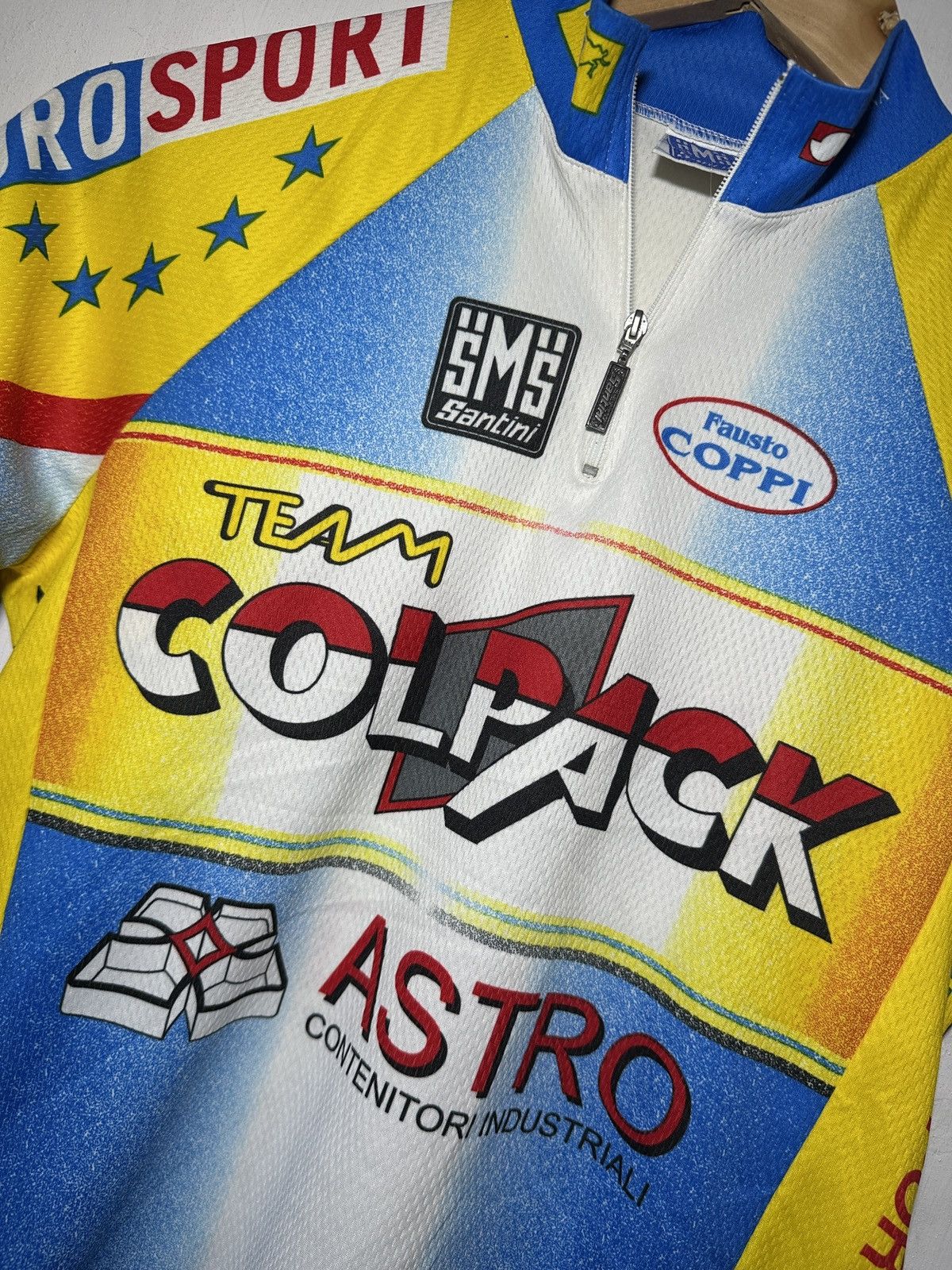 Vintage Vintage Team Colpack Cycling Jersey Size US S / EU 44-46 / 1 - 2 Thumbnail